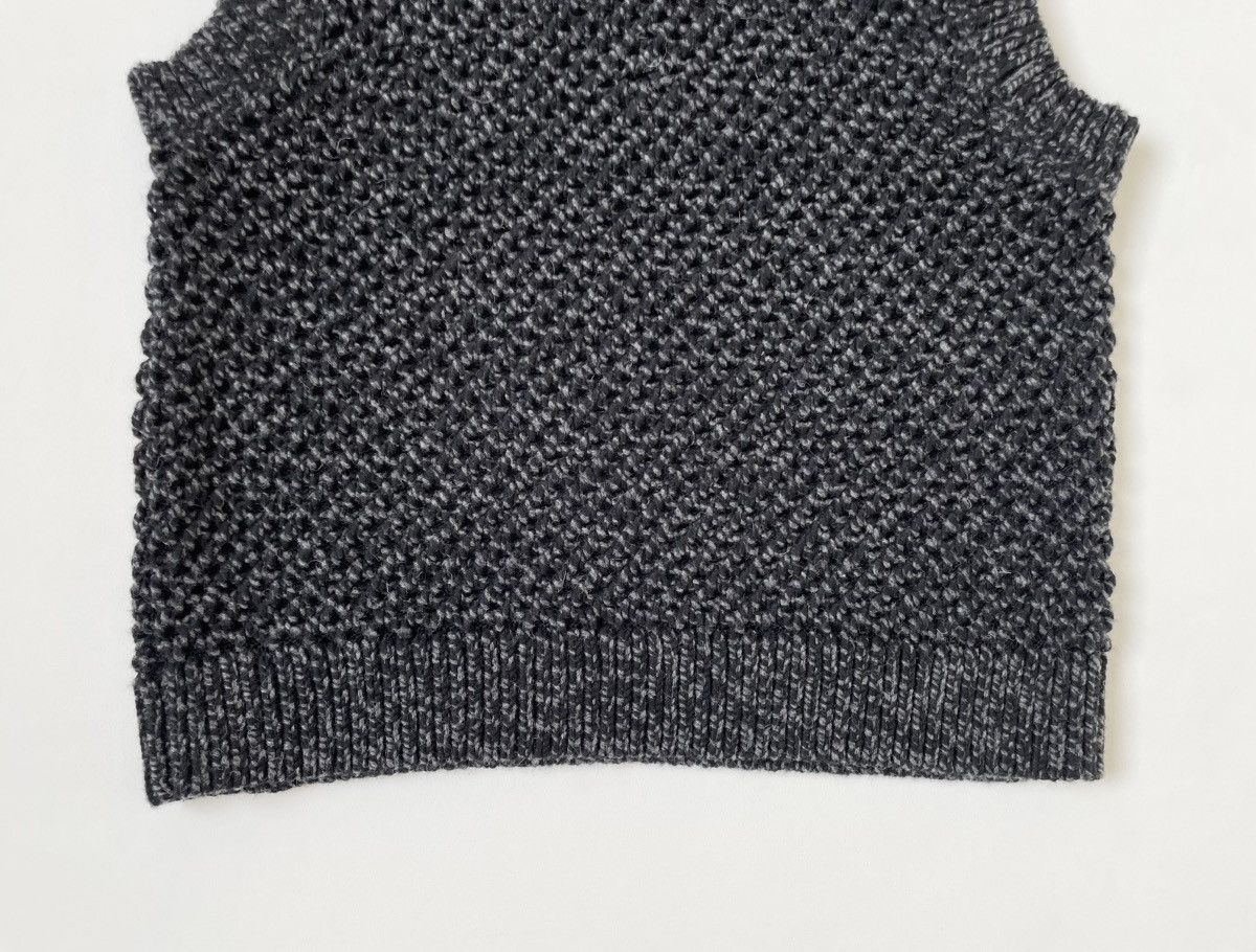 Craig Green Sample Textured Black Wool Sweater Vest Size US M / EU 48-50 / 2 - 12 Thumbnail