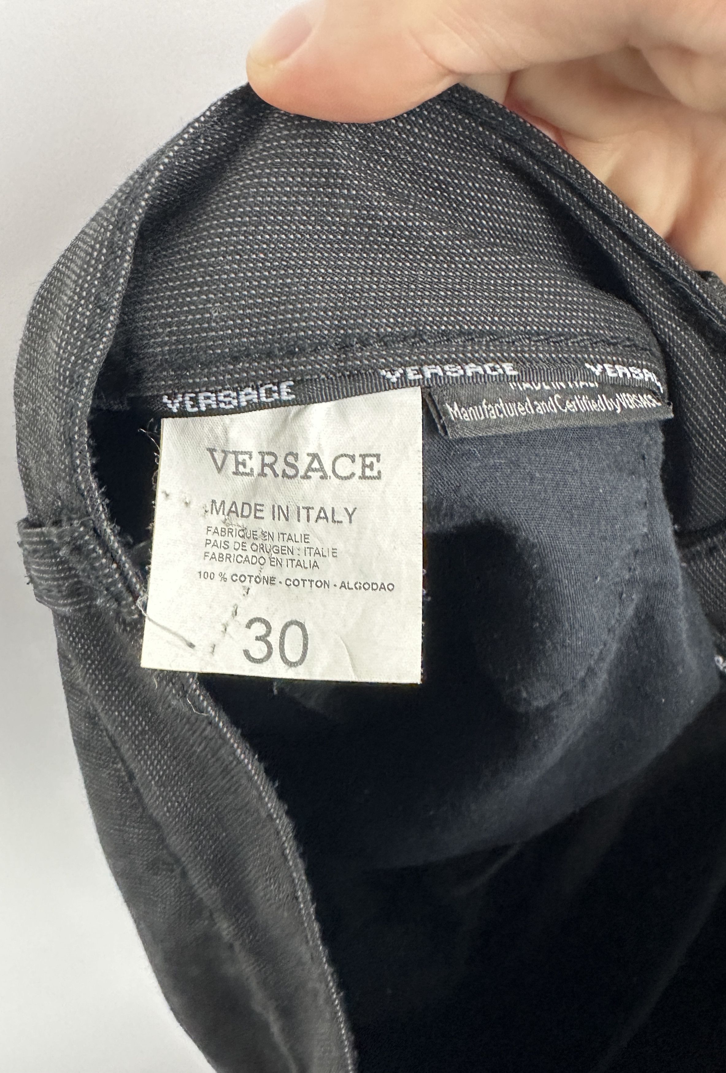 Versace Jeans Couture Versace Jeans Couture casual pants basic Size US 30 / EU 46 - 11 Thumbnail