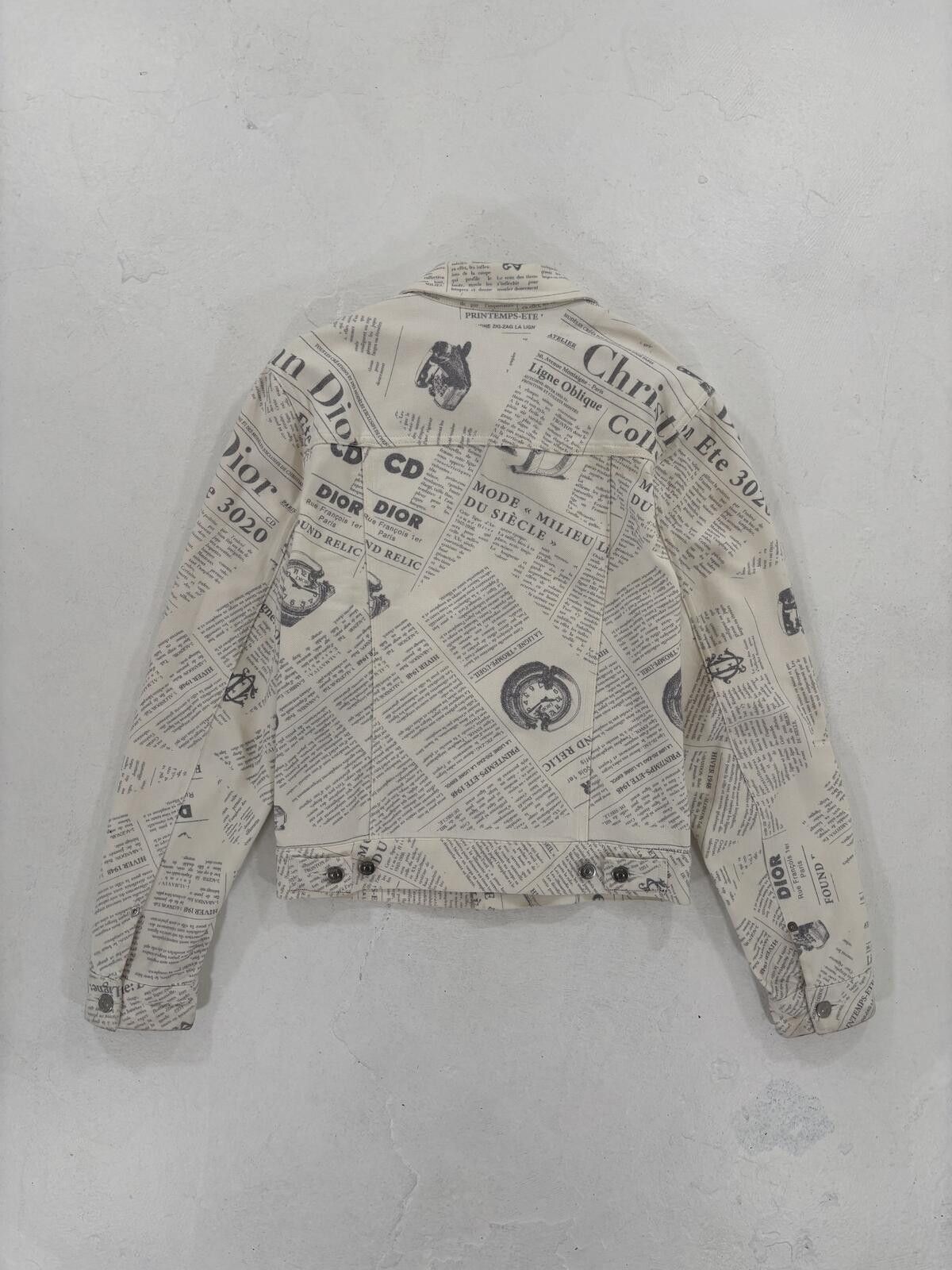 Dior Dior Homme Newspaper Jacket Size US S / EU 44-46 / 1 - 2 Thumbnail