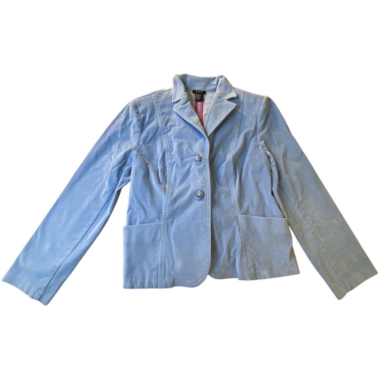 Other Women's RQT Tailored Light Blue Corduroy Jacket, Size 14 Size L / US 10 / IT 46 - 1 Thumbnail