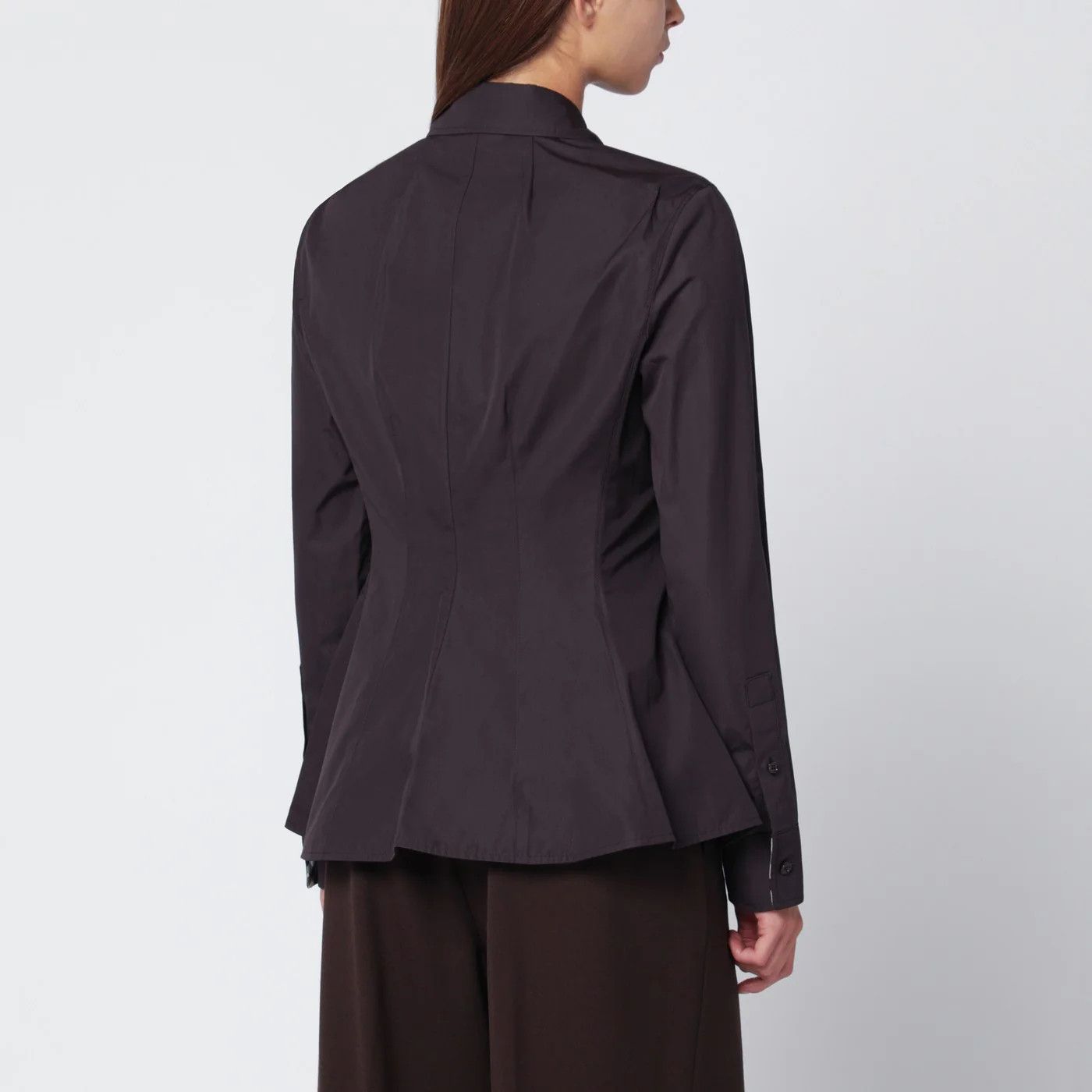 Burberry o1d2blof0426 Cotton Shirt in Brown Size S / US 4 / IT 40 - 3 Thumbnail