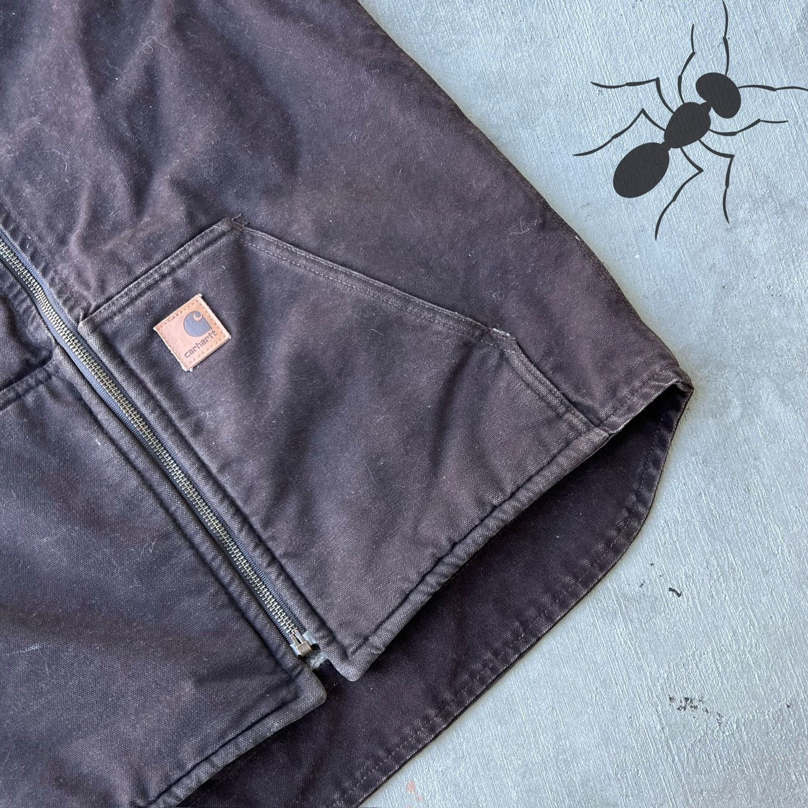 Carhartt × Vintage Carhartt V26 DKB brown work wear vest Size US M / EU 48-50 / 2 - 2 Thumbnail