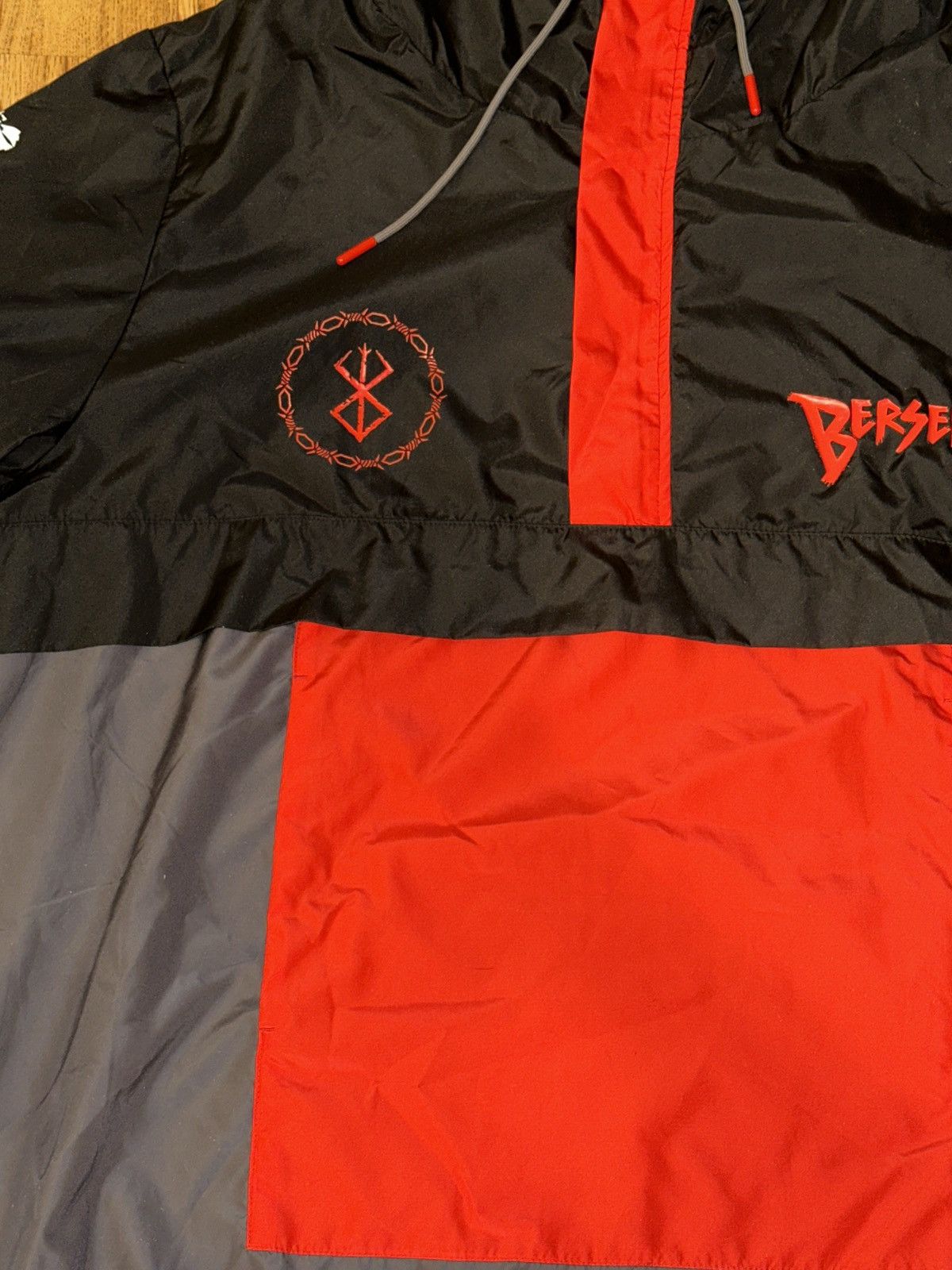 Anime Crunchyroll Atsuko BERSERK Windbreaker Anorak Jacket Size US XXL / EU 58 / 5 - 6 Thumbnail