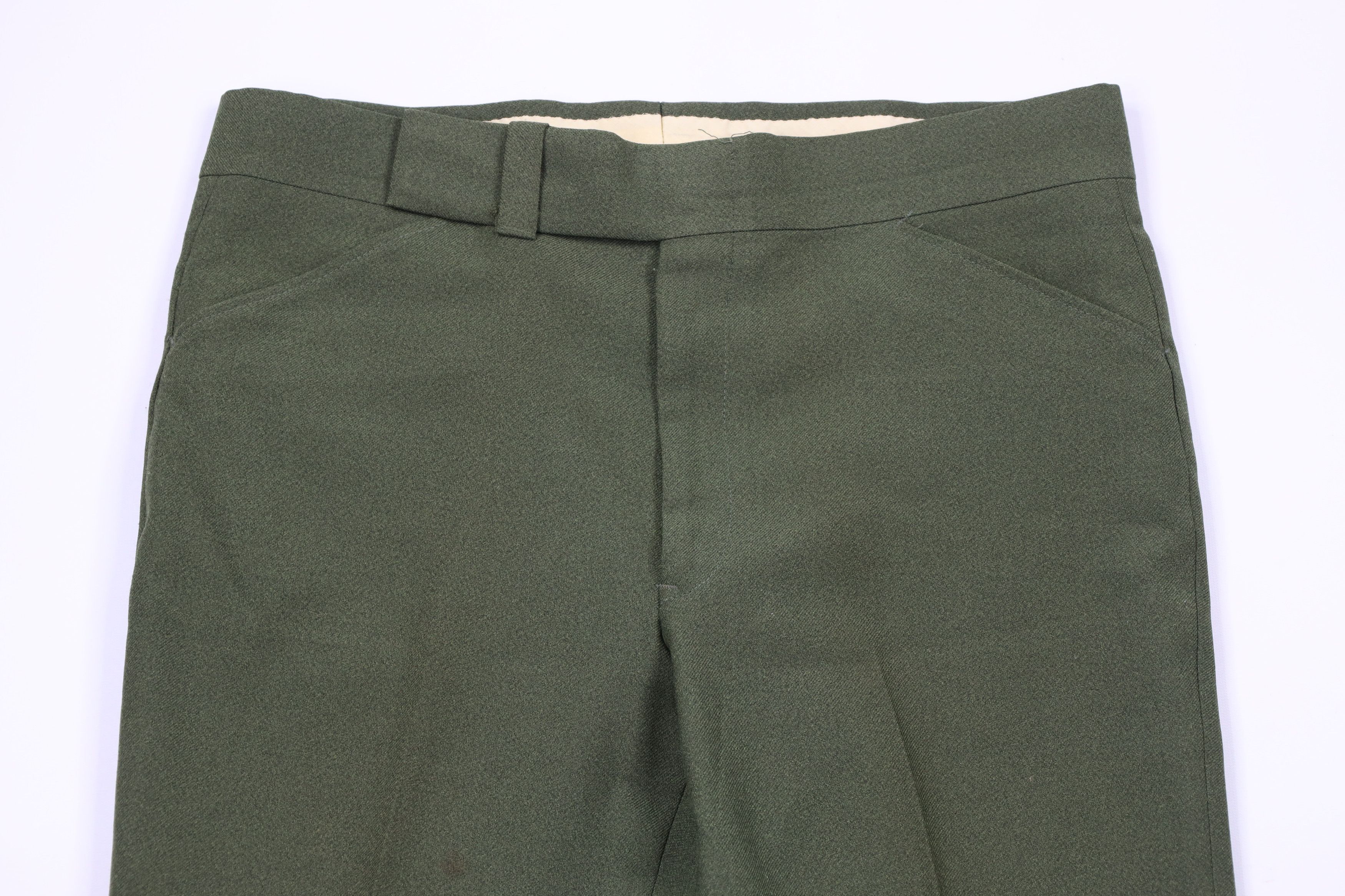 Vintage Vintage 70s Streetwear Wide Leg Chino Pants Avocado USA Size US 36 / EU 52 - 2 Thumbnail
