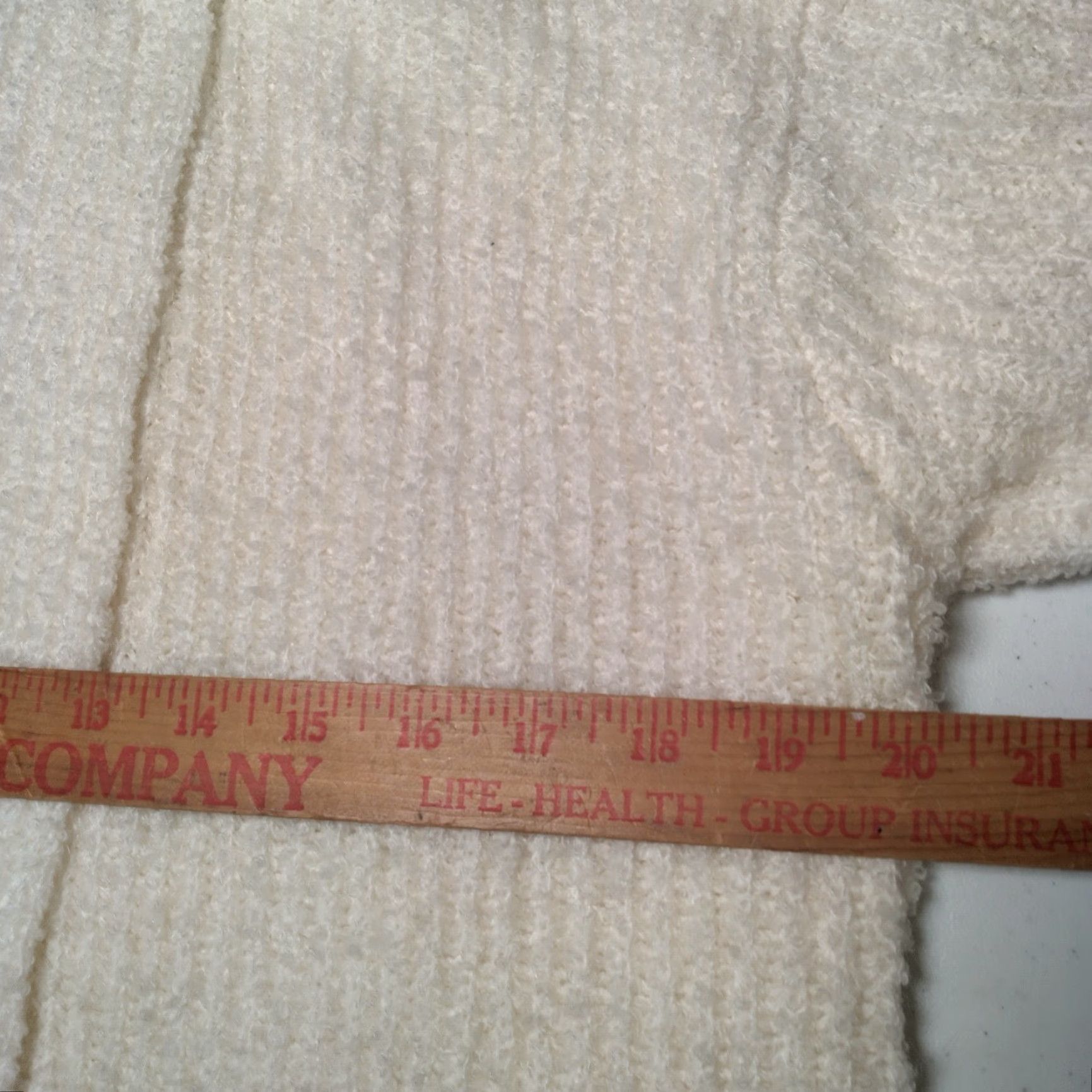 Vintage VINTAGE Mallard's Point Wrap Sweater Women Small Ivory Knit Long Sleeve Button Neck Ribbed Cream Fashion Ladies Size S / US 4 / IT 40 - 5 Thumbnail