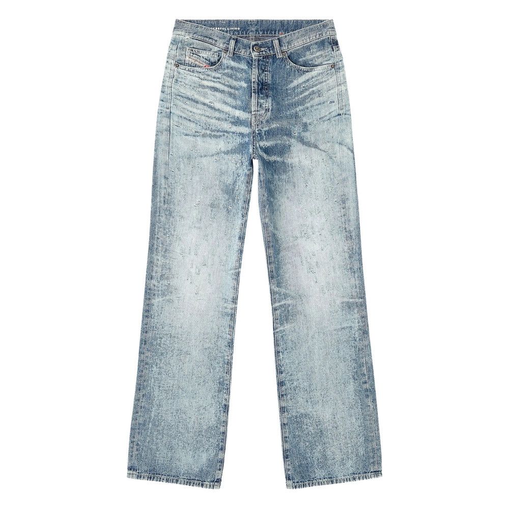 Diesel BLUE Denim - Wide-Leg Jeans