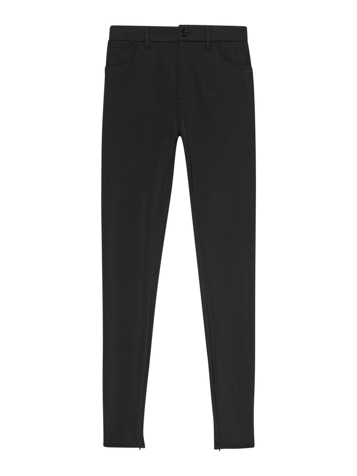 Balenciaga o1bcso1str0525 Stretch Leggings in Black Size 25" / US 0 / IT 36 - 1 Thumbnail