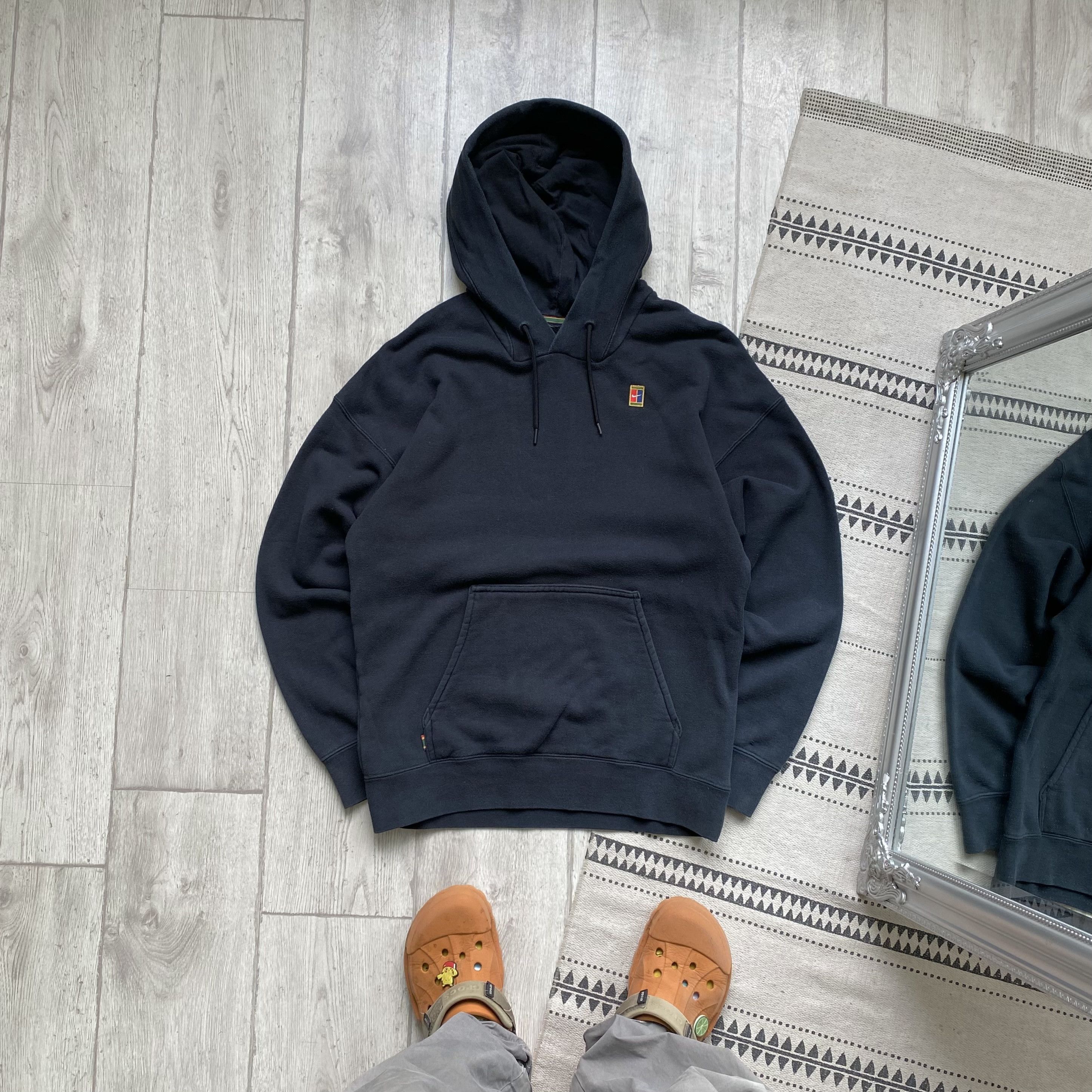 Nike 🦍 Faded Nike Court heavy Boxy hoodie Y2K Size US S / EU 44-46 / 1 - 1 Thumbnail