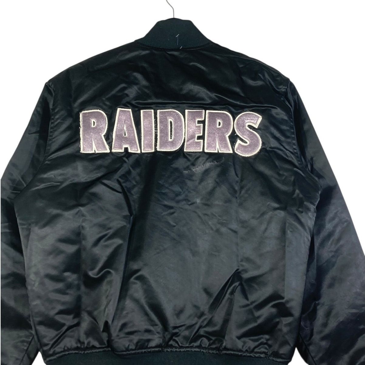 Starter Vintage Starter Embroidered Oakland Raiders Bomber Jacket M Size US M / EU 48-50 / 2 - 6 Thumbnail