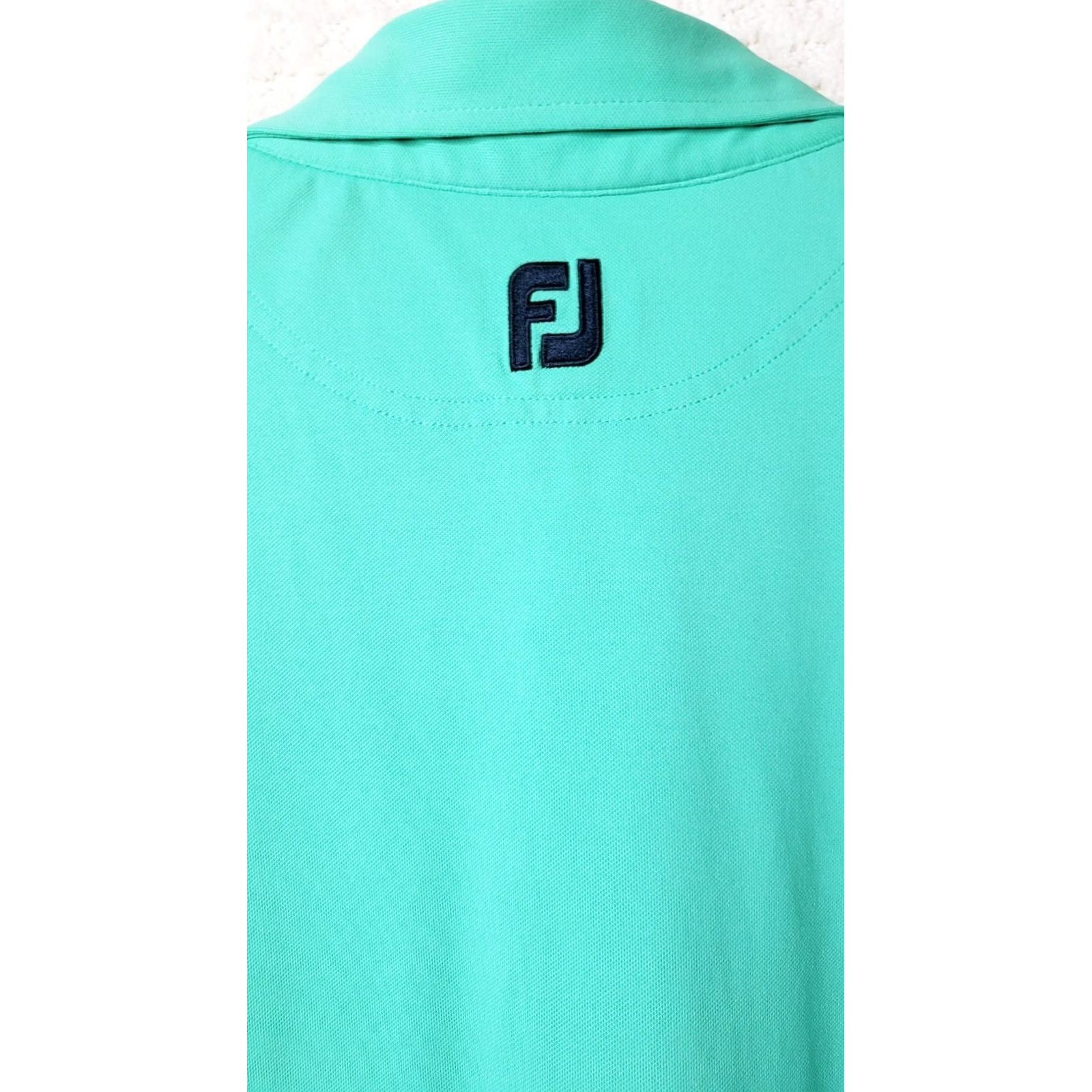 Footjoy FJ Footjoy Golf Polo Shirt Men XL Short Sleeve Teal Green Shirt Size US XL / EU 56 / 4 - 7 Thumbnail