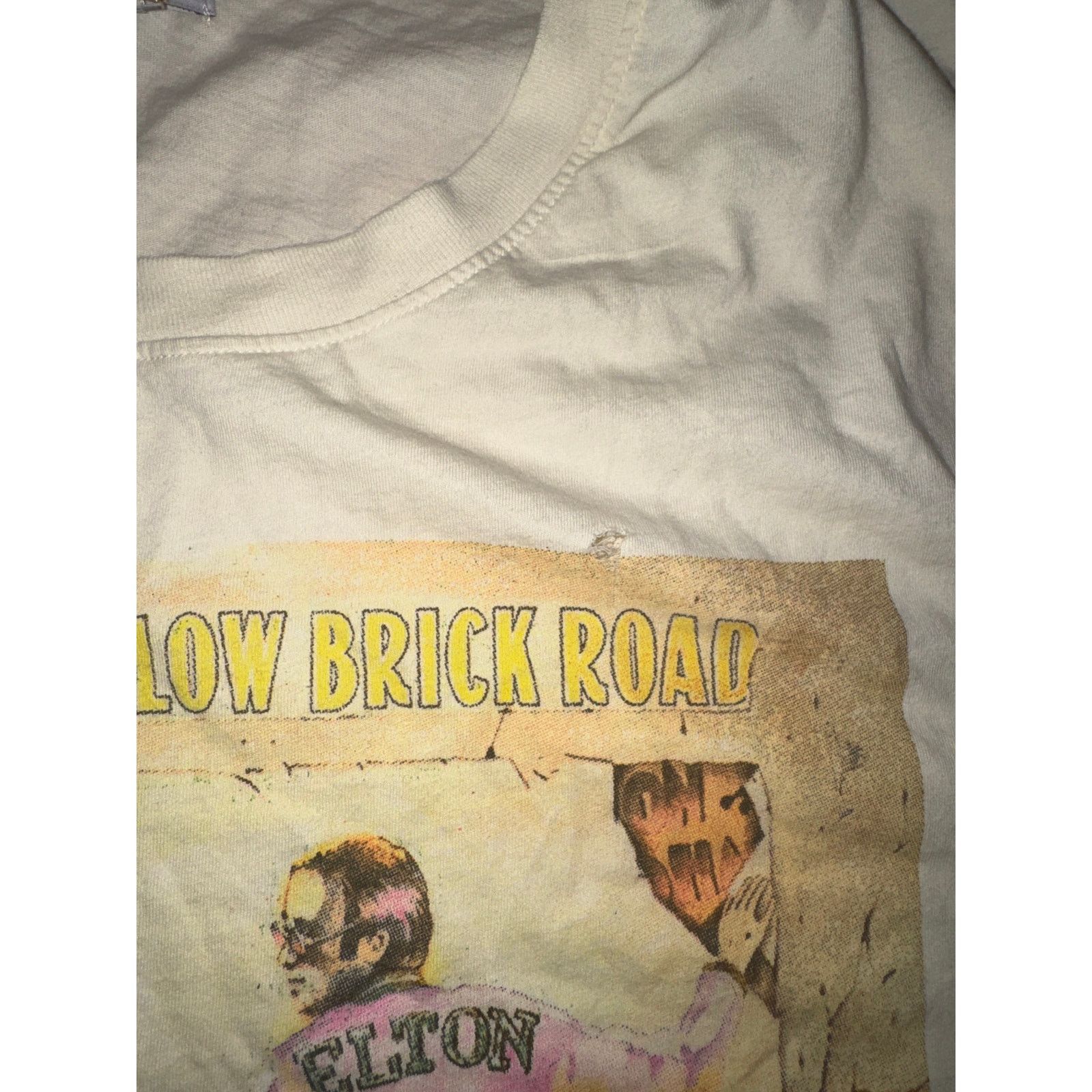 Anthropologie LETLUV Elton John Goodbye Yellow Brick Road Tee Size Small Size XL / US 12-14 / IT 48-50 - 8 Thumbnail