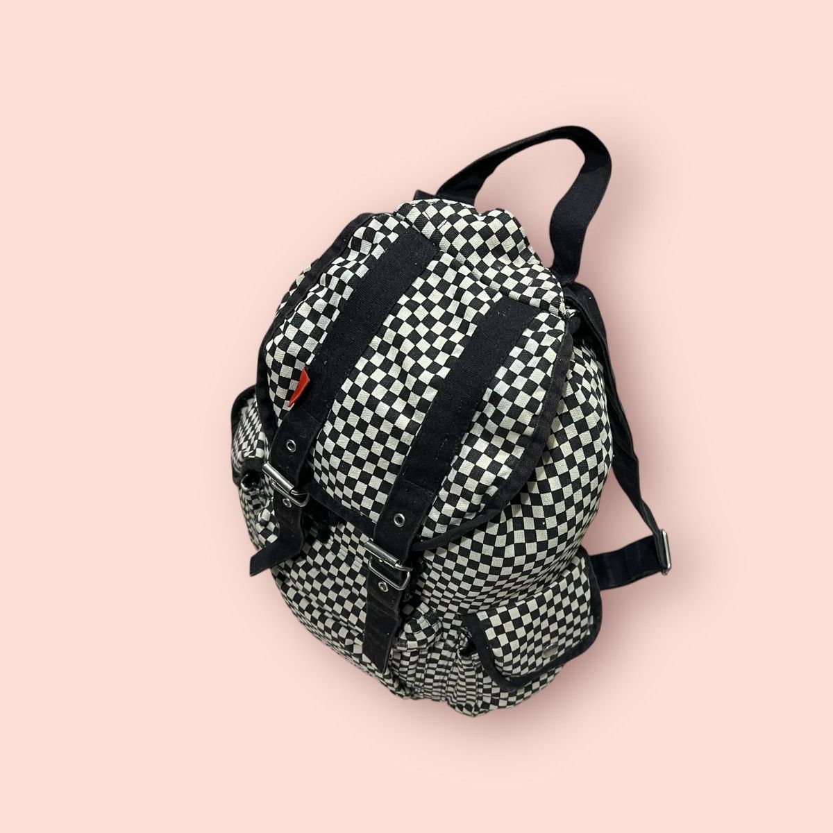 Vintage VINTAGE JAPAN DESIGN CHECKERED CANVAS BACKPACK / RUCKSACK Size ONE SIZE - 12 Thumbnail