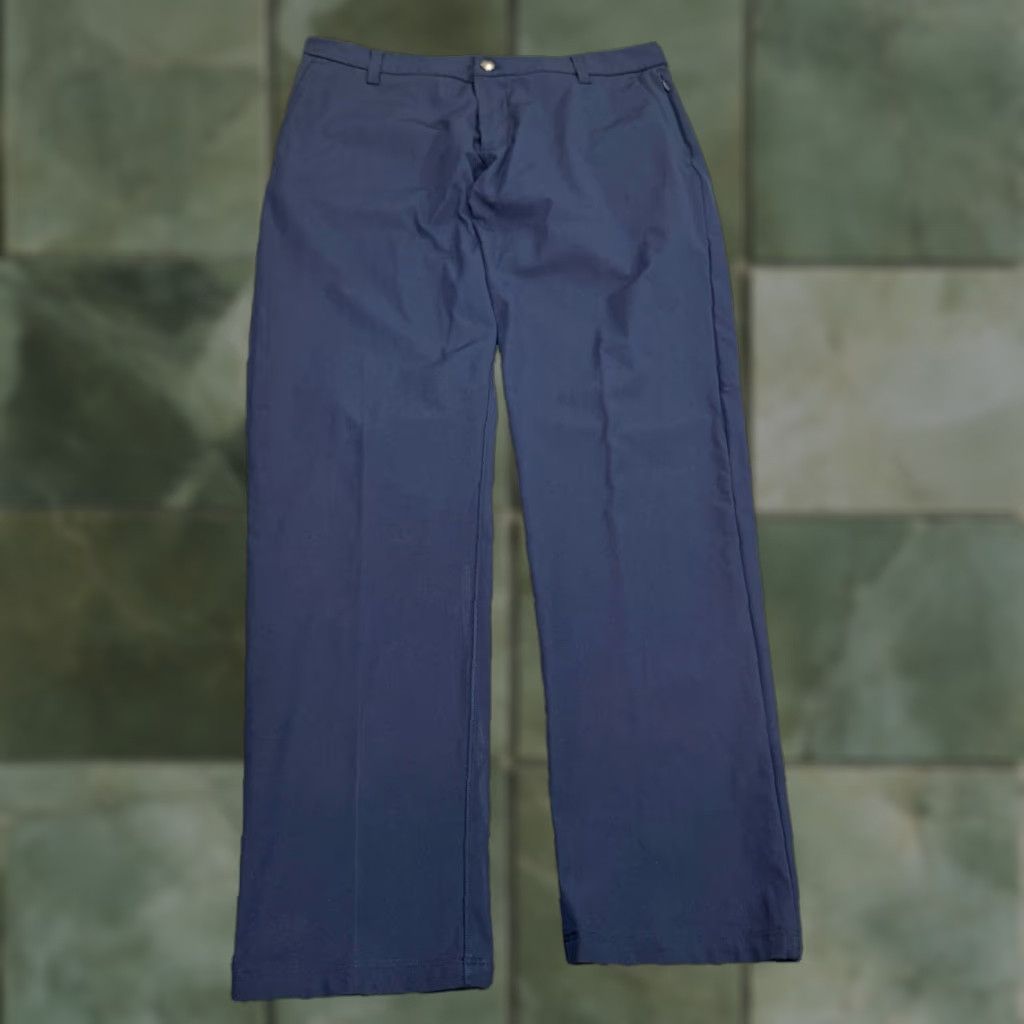 Lululemon Lululemon Commission Pants Men 34 x 30.5 Blue Classic Fit Tapered LM5AEXS Pants Size US 34 / EU 50 - 1 Thumbnail