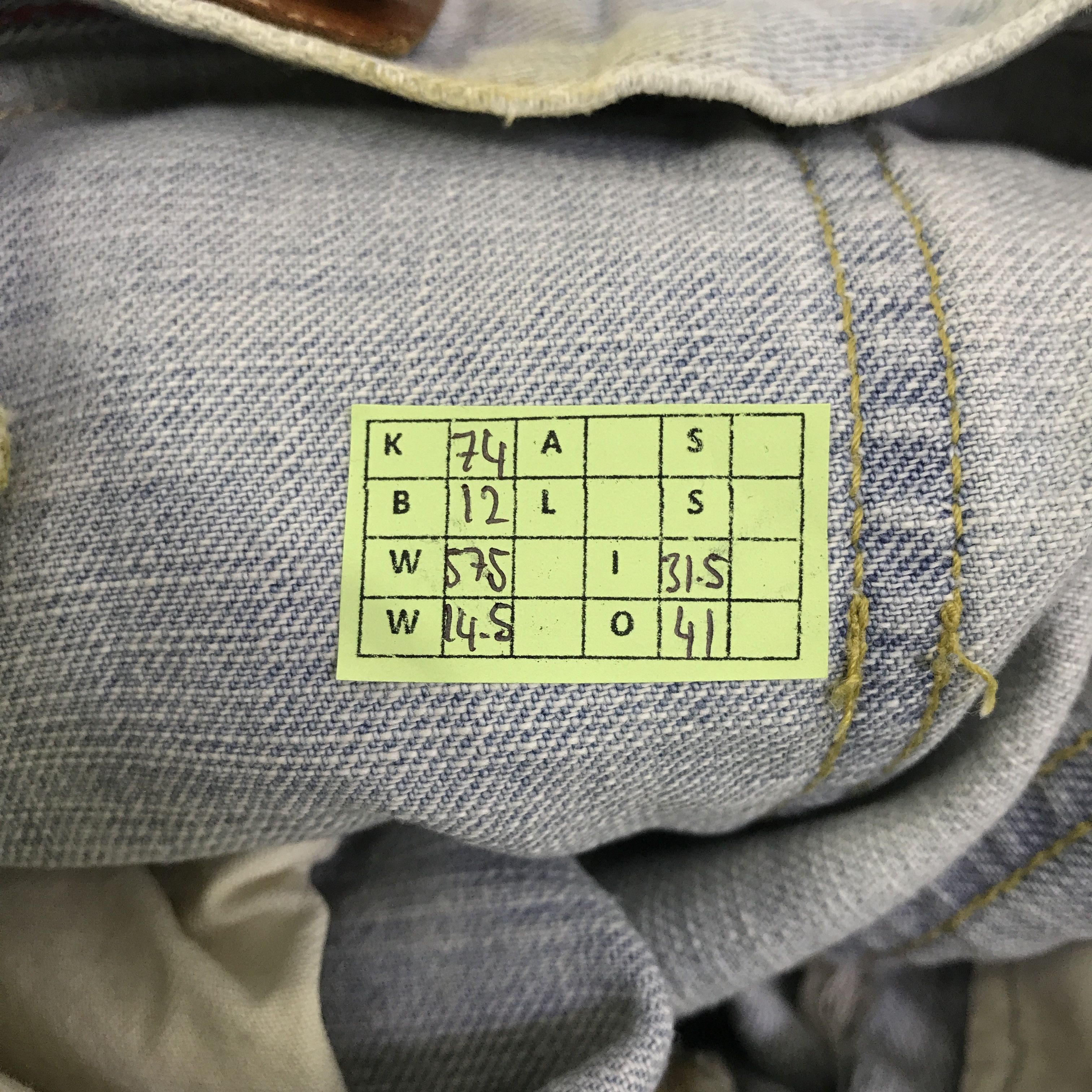 Lee Vintage Lee Jeans light wash denim K74B12 Size US 26 / EU 42 - 18 Thumbnail