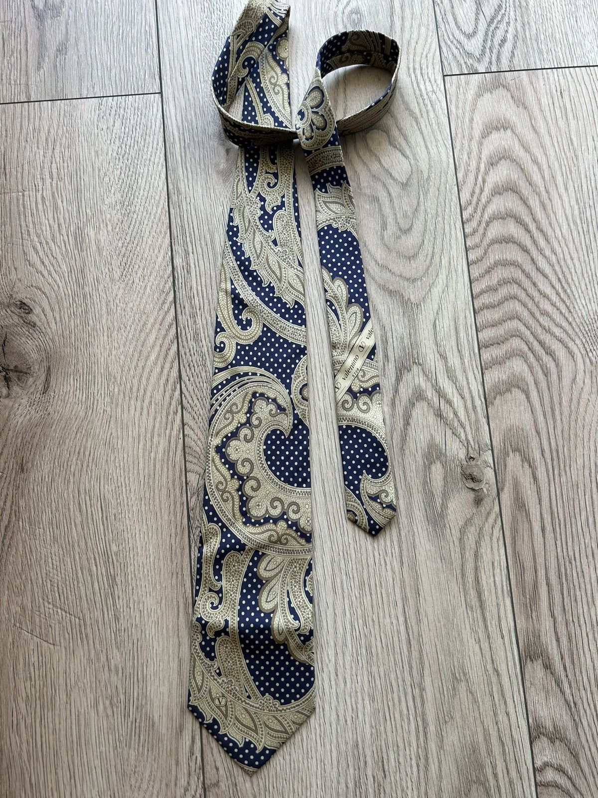 Valentino Valentino italy tie cravatte made in italy Size ONE SIZE - 1 Thumbnail