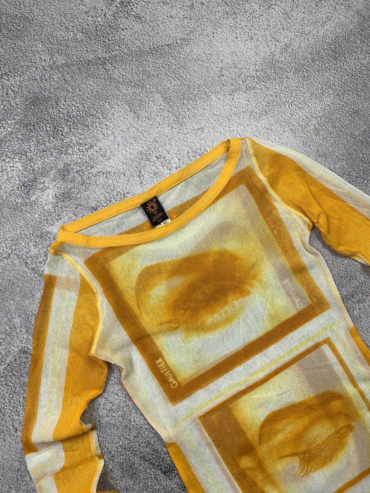 Jean Paul Gaultier Jean Paul Gaultier Madonna Eye Mesh Top M Size M / US 6-8 / IT 42-44 - 7 Thumbnail