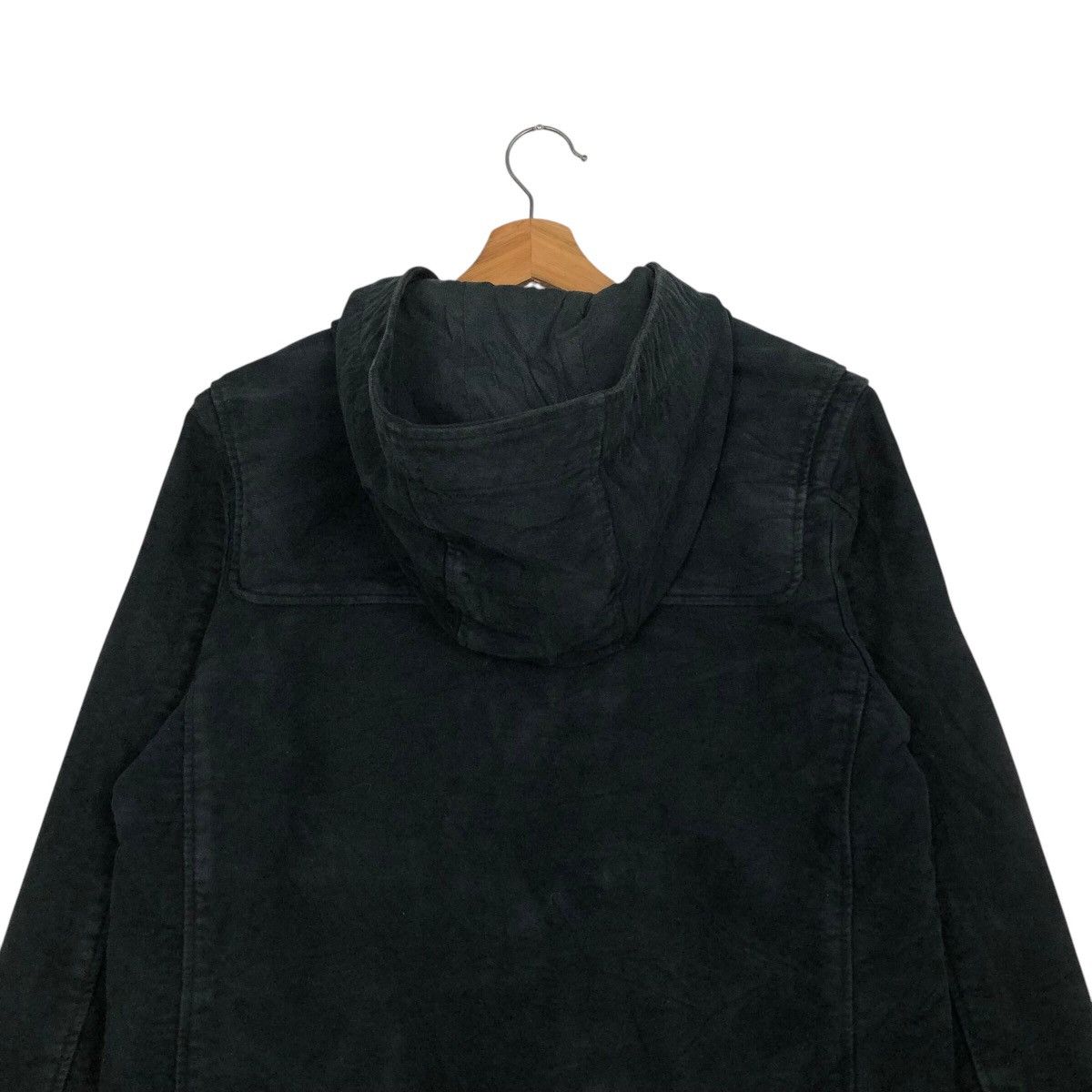 Japanese Brand 📌Rich Black Vintage Chore Jacket MHL Margaret Howell Size US M / EU 48-50 / 2 - 9 Thumbnail
