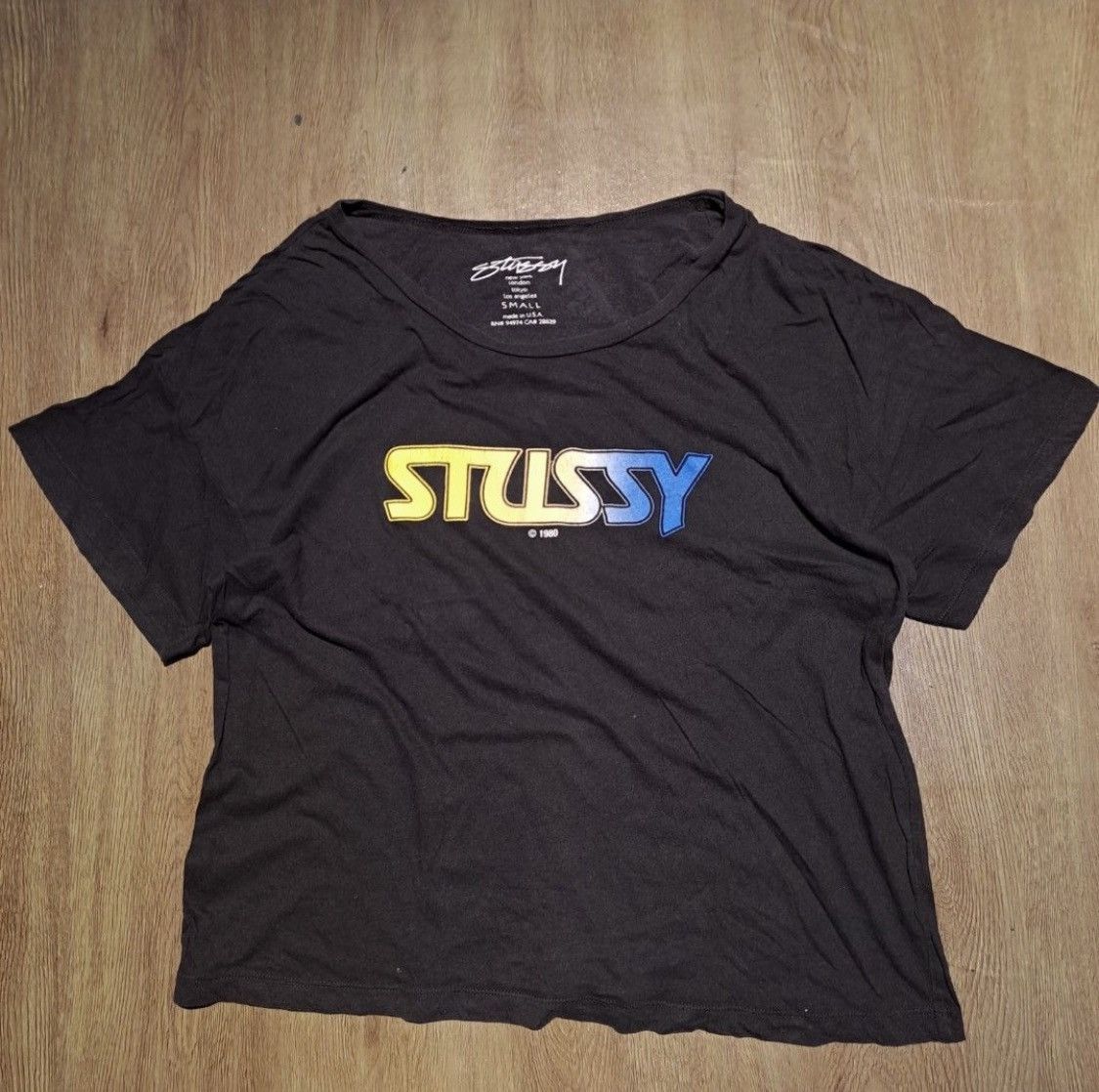Stussy Vintage Stüssy T-Shirt (© 1980) Size S / US 4 / IT 40 - 1 Thumbnail