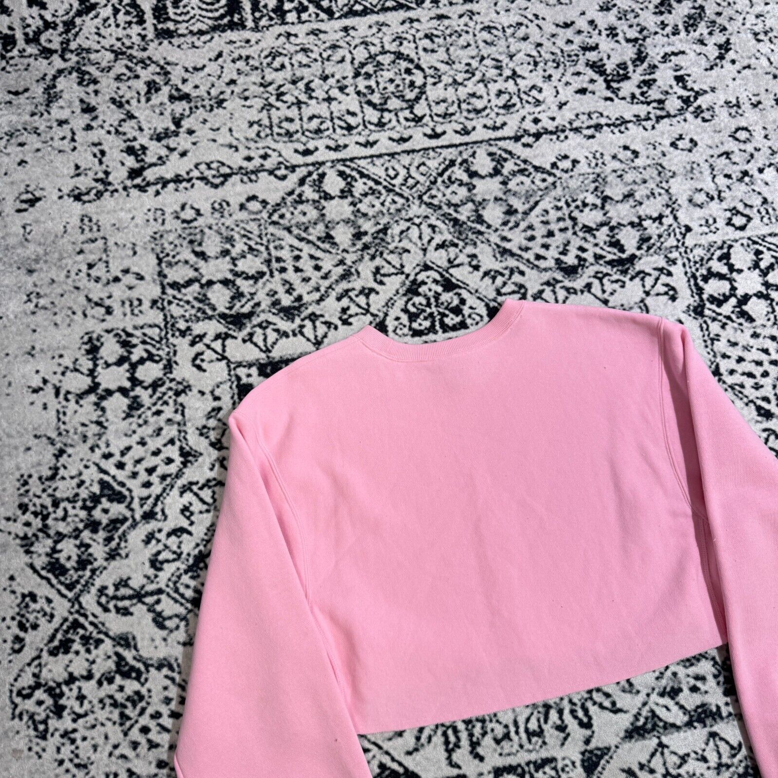 Champion × Vintage Champion Pink Cotton Crewneck Size S Cropped USA Weave Fi Size US S / EU 44-46 / 1 - 11 Thumbnail