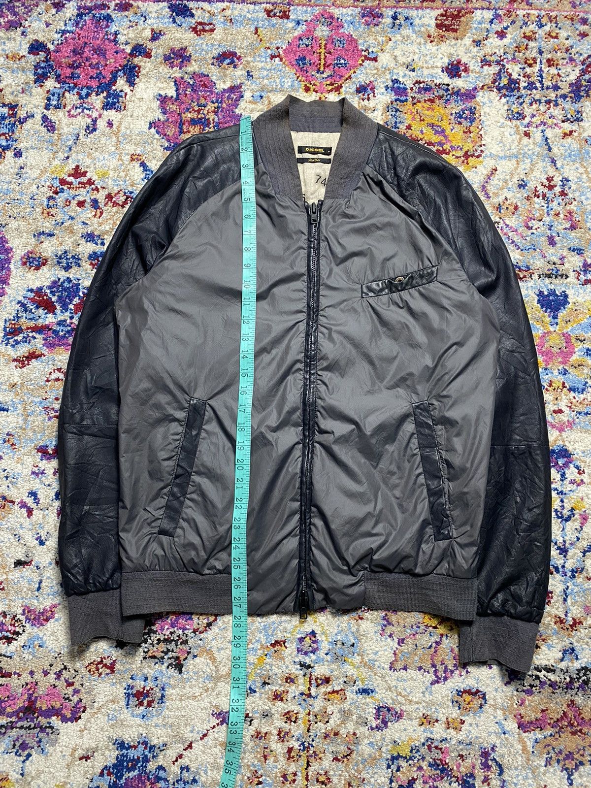 Diesel Black Gold Diesel Black Gold Bomber Sheep Leather Jacket Blouson M Size US M / EU 48-50 / 2 - 11 Thumbnail