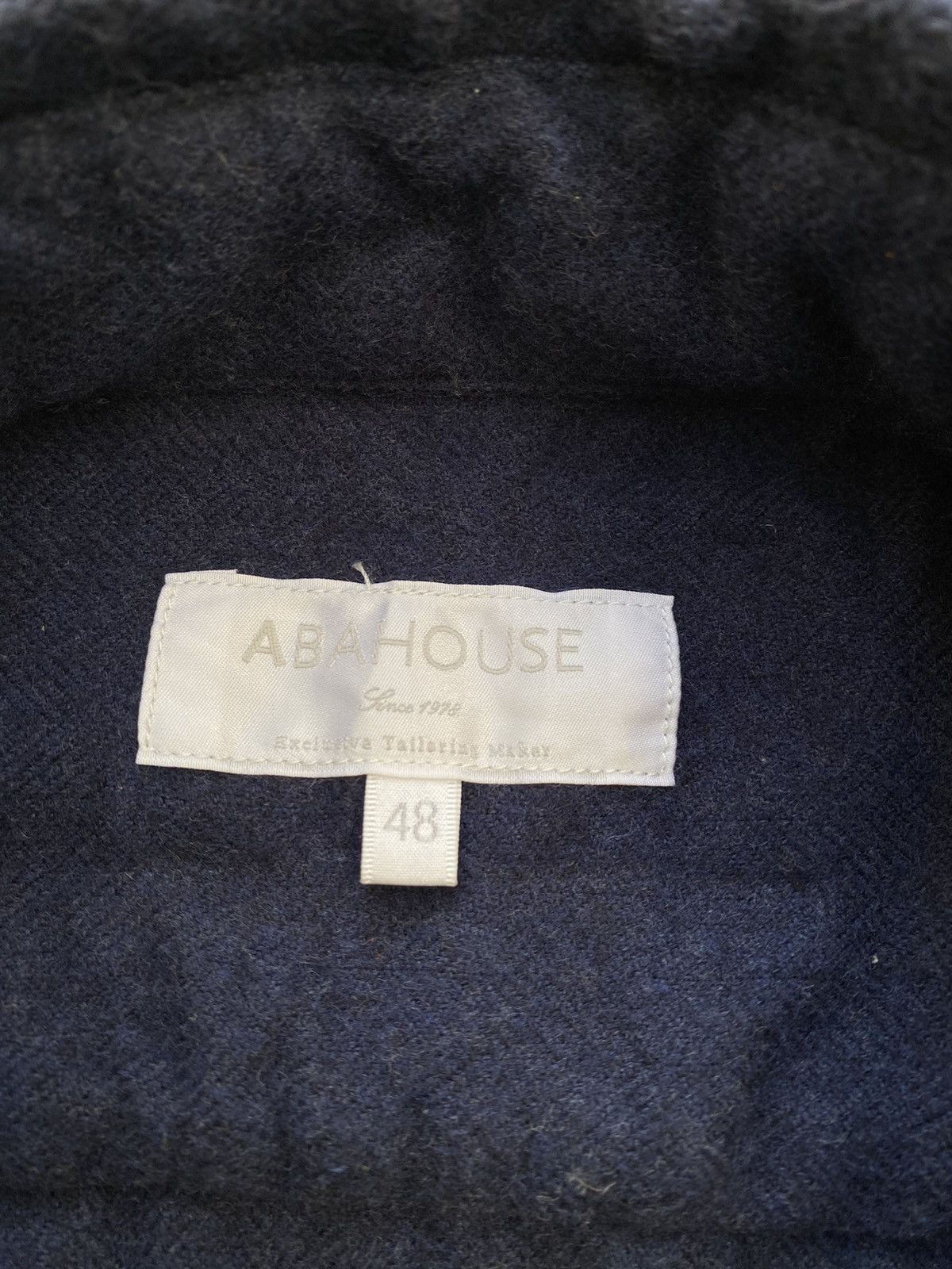 ABAHOUSE ABAHOUSE Blue Wool Shirts Size US M / EU 48-50 / 2 - 10 Thumbnail