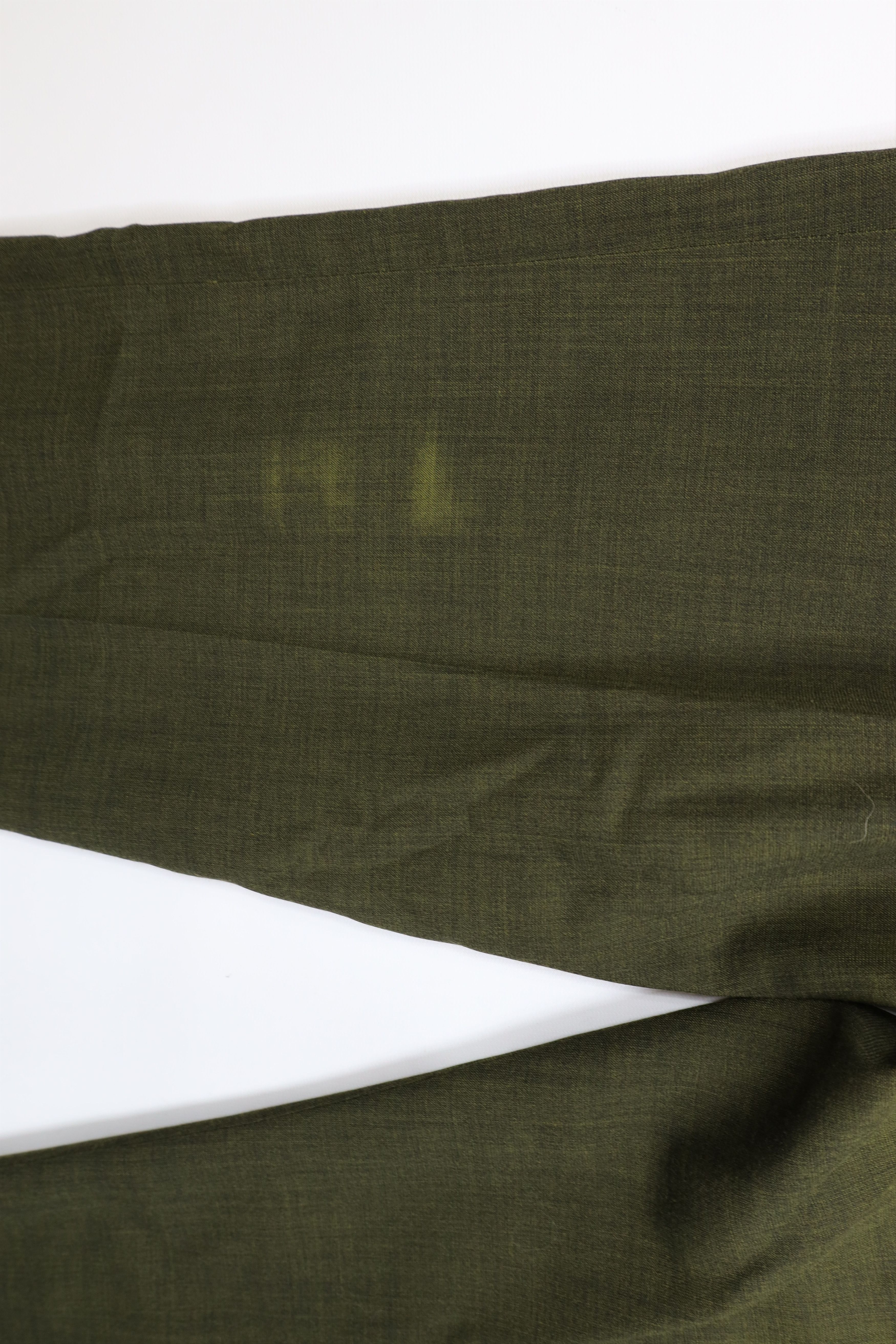 Vintage Vintage 50s Streetwear Worsted Wool Chino Pants Green USA Size US 34 / EU 50 - 14 Thumbnail