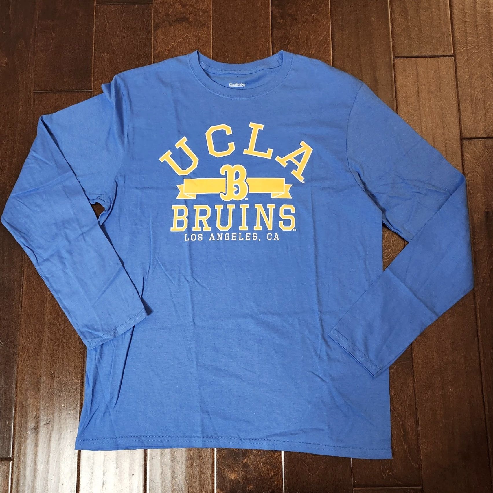 Vintage VINTAGE Captivating UCLA Bruins Football Shirt Men's L Blue Crewneck Long Sleeve Size US L / EU 52-54 / 3 - 2 Thumbnail