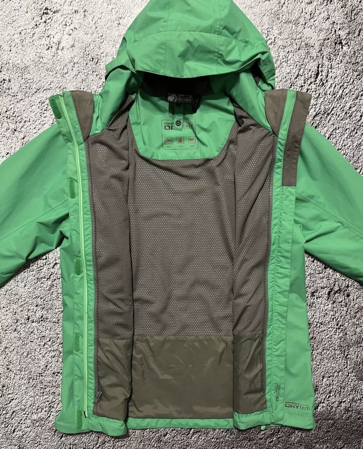 Mammut Mammut Windbreaker Jacket Dry Tech Rain Vapor Wind Women's Size M / US 6-8 / IT 42-44 - 5 Thumbnail