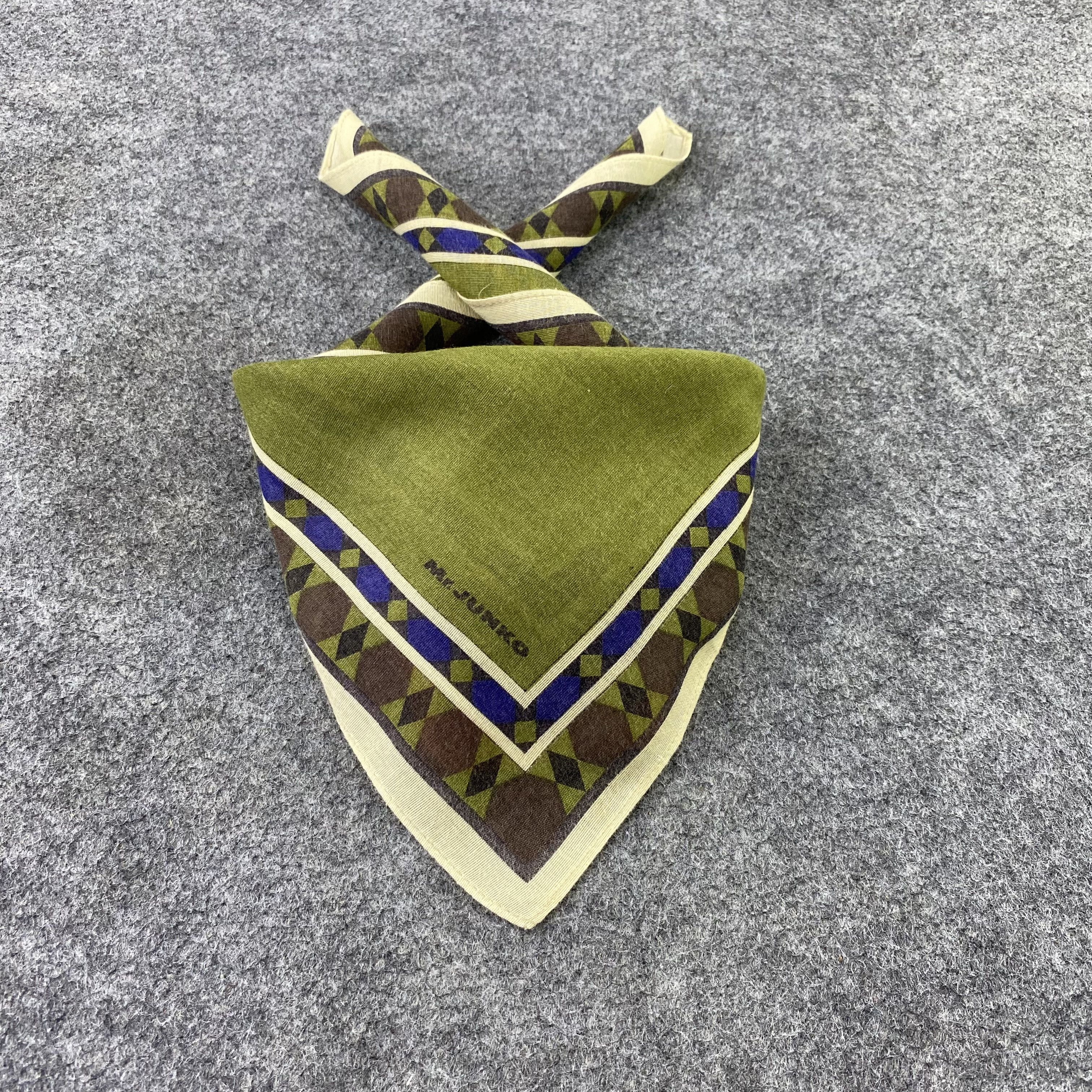 Japanese Brand Mr. Junko Handkerchief / Bandana / Neckerchief C193 Size ONE SIZE - 2 Thumbnail