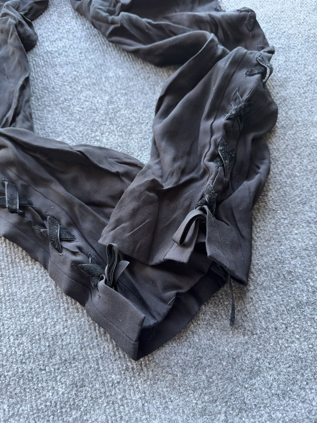 The Kooples The Kooples Sport Avant Garde Rick style Lace Up Pants XS Size 26" / US 2 / IT 38 - 5 Thumbnail