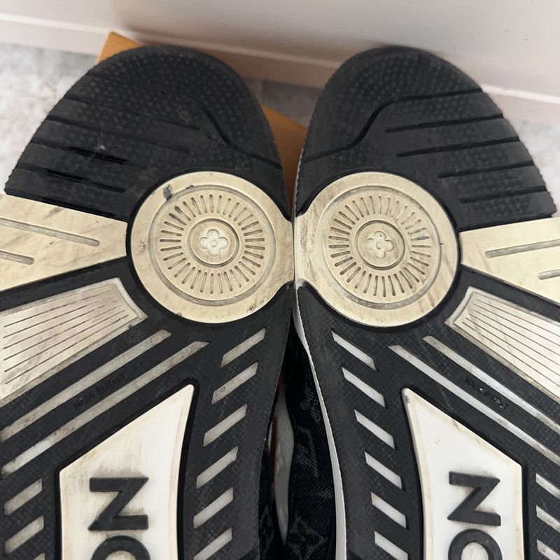 Louis Vuitton Louis Vuitton Panda Print Low-Top Fashion Sneakers -2508 Size US 12 / EU 45 - 8 Thumbnail