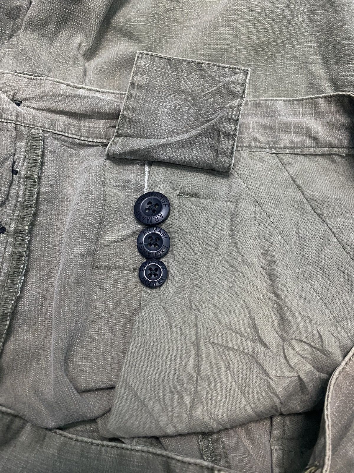 Armani Exchange × Vintage Vintage armani exchange cargo short pant Size US 34 / EU 50 - 10 Thumbnail