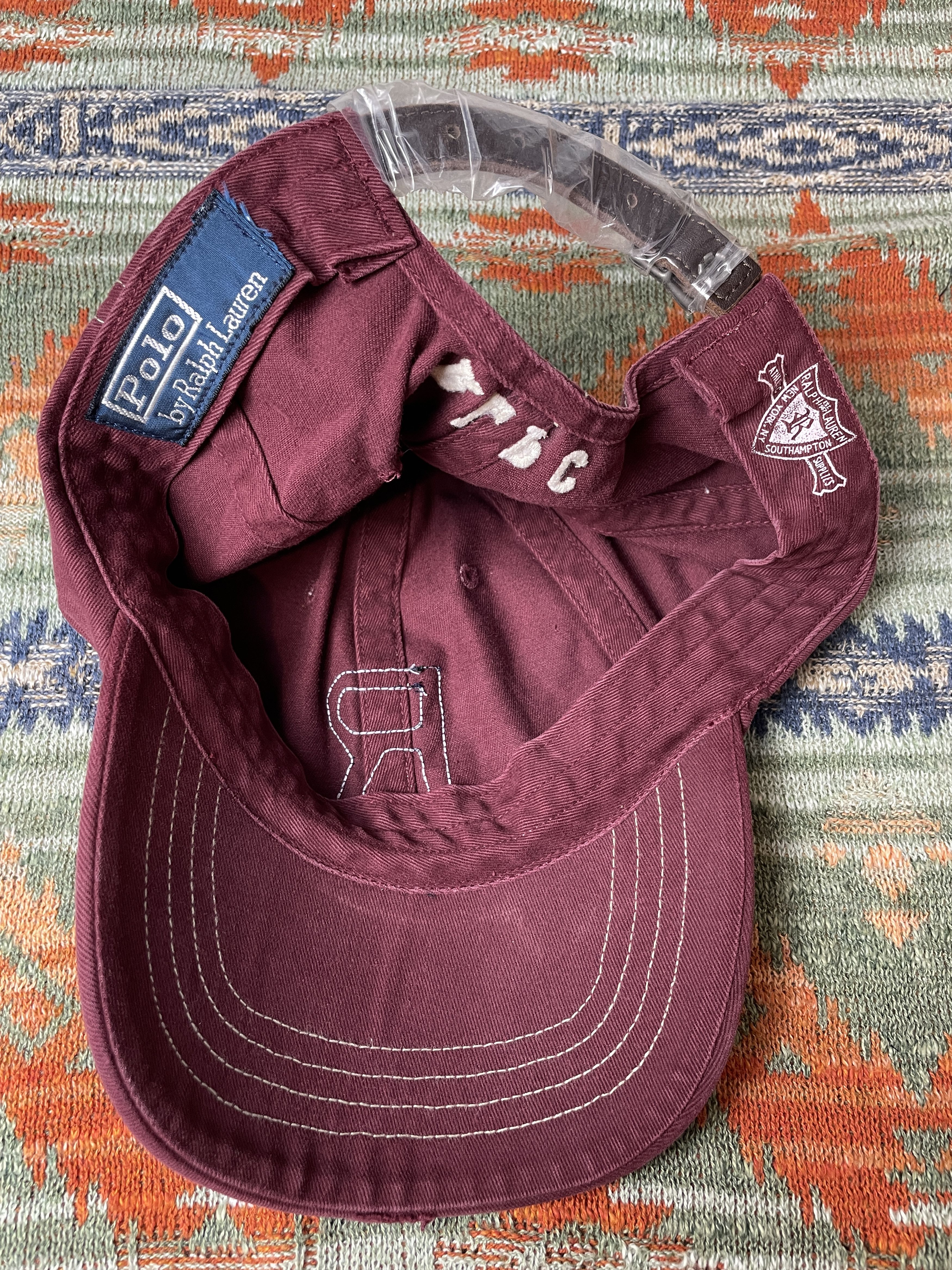 Polo Ralph Lauren Polo Ralph Lauren Rare Leather Baseball Hat cap Size ONE SIZE - 6 Thumbnail