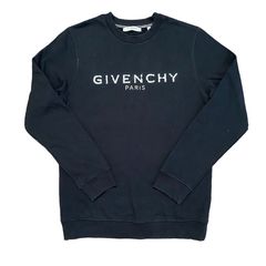 Givenchy Distressed Logo Sweater