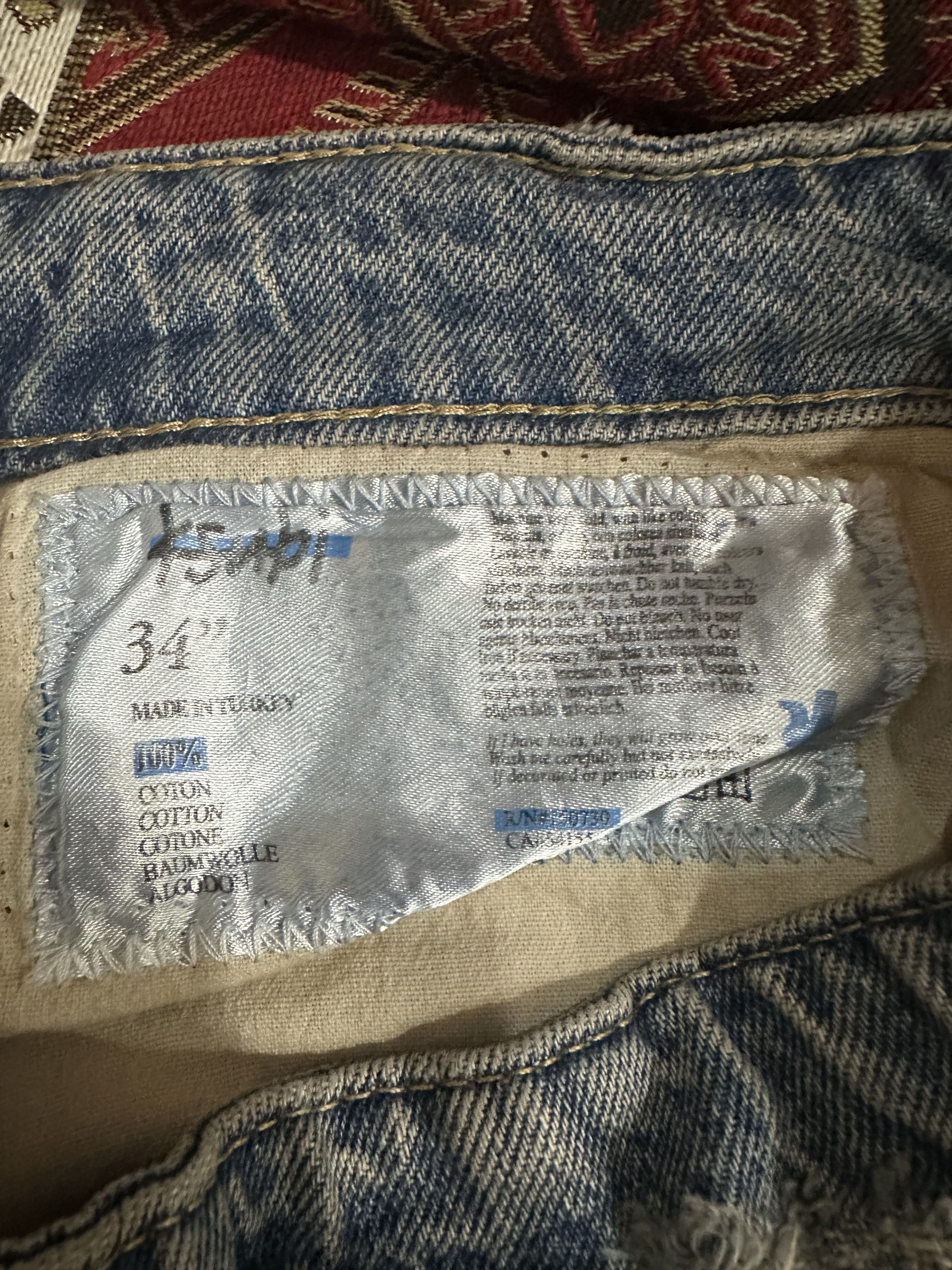 Ksubi Ksubi Anti Heritage Sample Jeans 34 Size US 34 / EU 50 - 10 Thumbnail