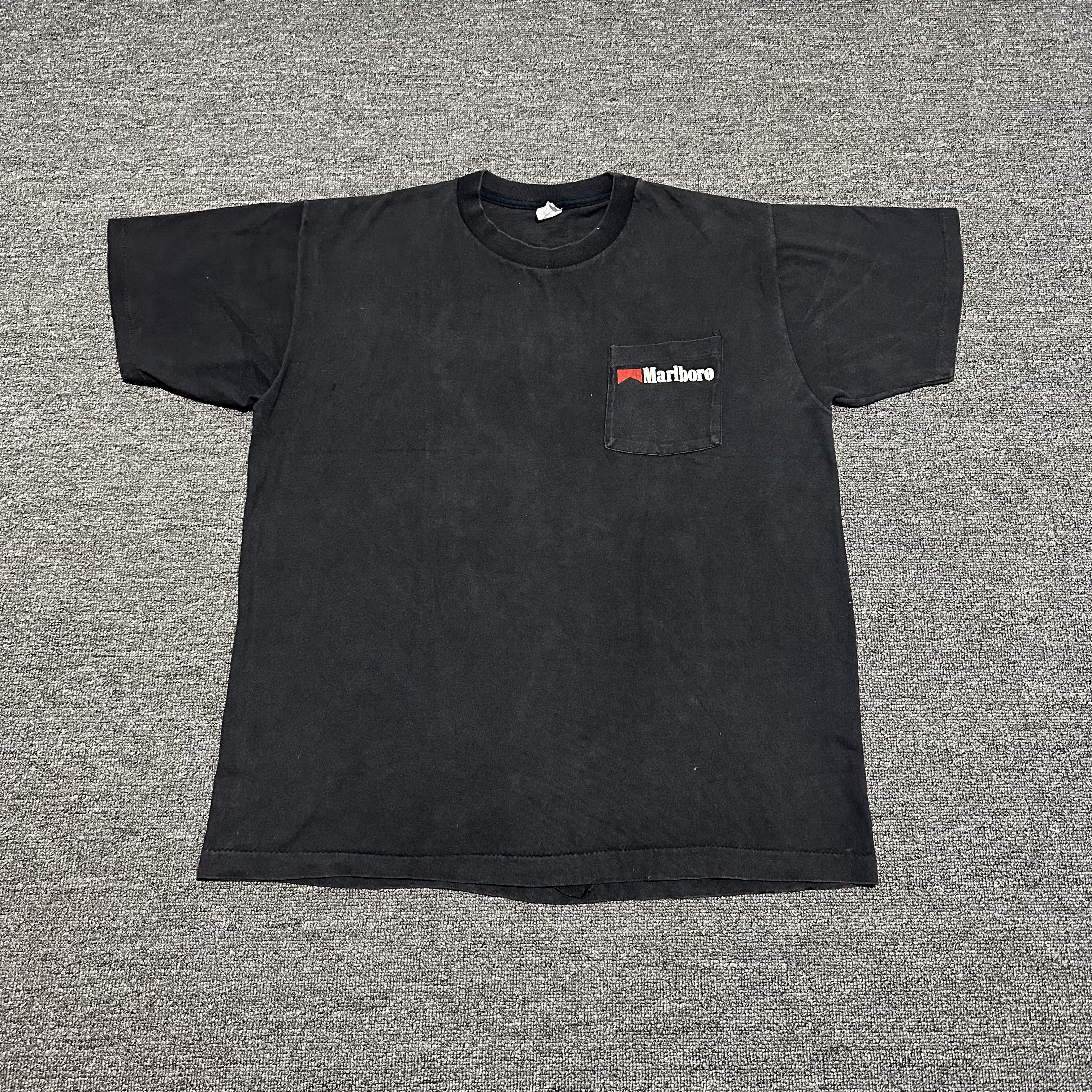 Marlboro × Vintage Vintage 90’s Marlboro Wild West Tee Big Logo Size US L / EU 52-54 / 3 - 3 Thumbnail