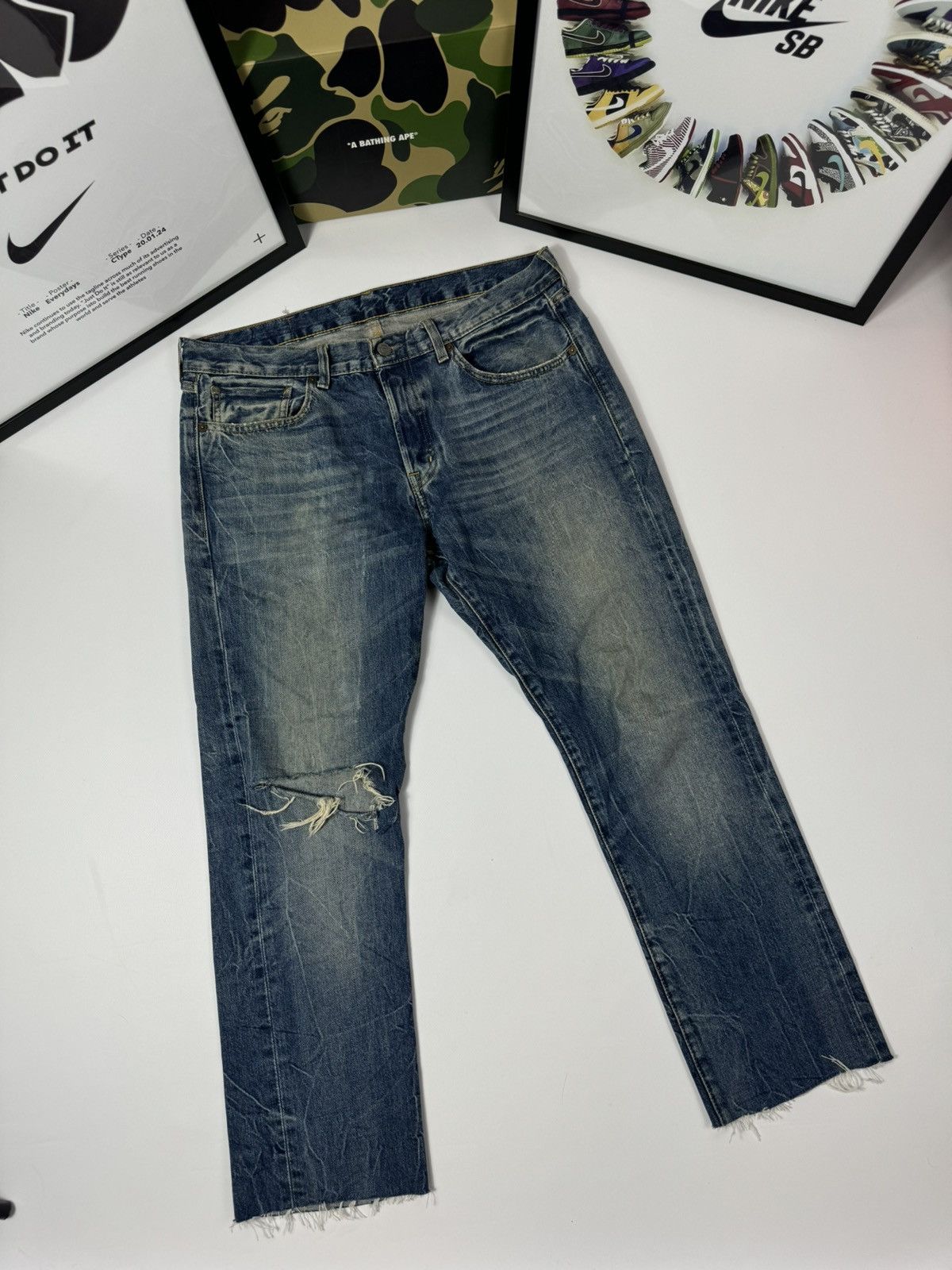 Denim & Supply Ralph Lauren Vintage Denim Supply X Polo Ralph Lauren Pants Size US 34 / EU 50 - 8 Thumbnail