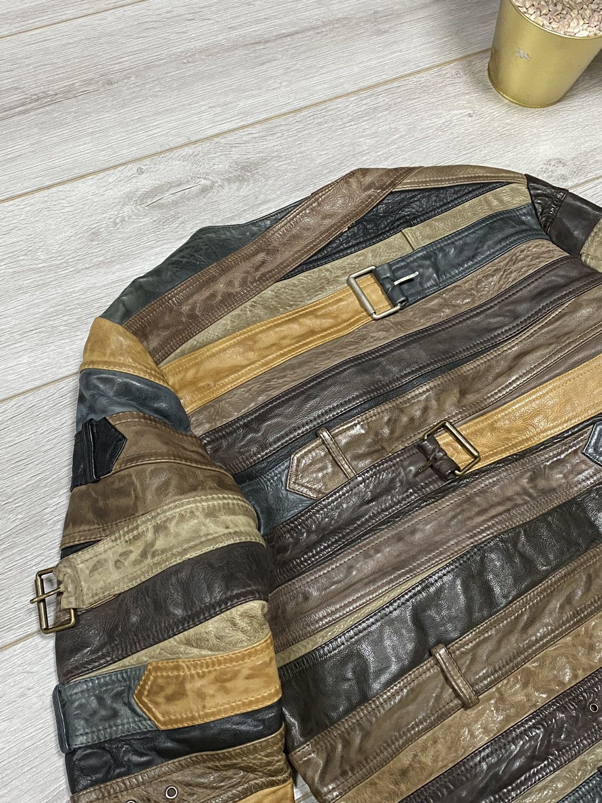 H&M × Maison Margiela Maison Martin Margiela x H&M belt jacket vintage leather Size US S / EU 44-46 / 1 - 19 Thumbnail