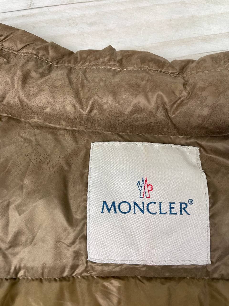 Moncler Moncler Acorus Down Jacket Puffer Men Size 4 Beige Size US XL / EU 56 / 4 - 17 Thumbnail