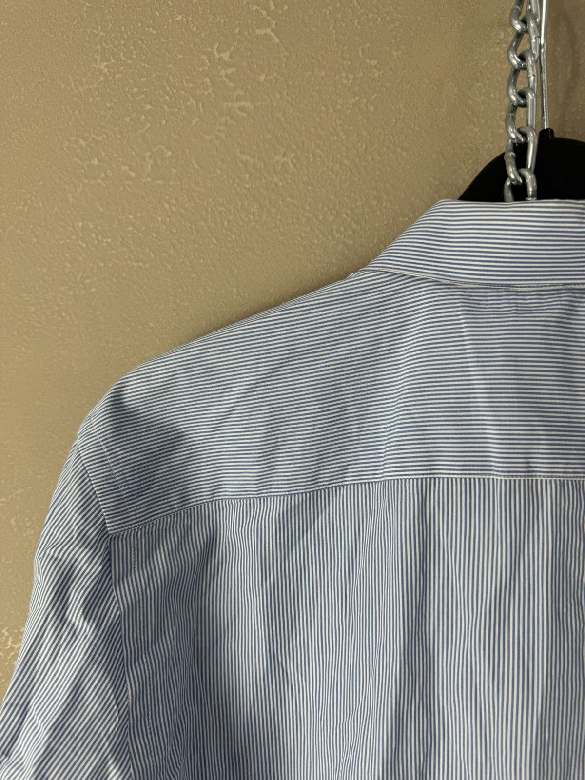 Prada PRADA Rare Deigner Striped Cotton shirt Size US L / EU 52-54 / 3 - 4 Thumbnail