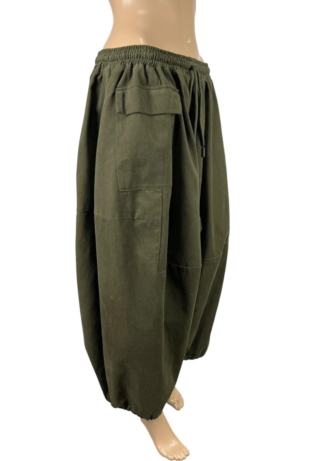 Other Catch The Wind Cotton Baggy Pants Size 28" / US 6 / IT 42 - 3 Thumbnail