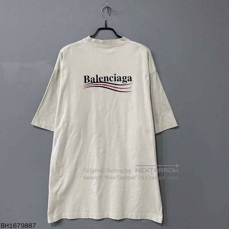 Balenciaga Balenciaga Cola Print Short Sleeve Size US M / EU 48-50 / 2 - 3 Thumbnail