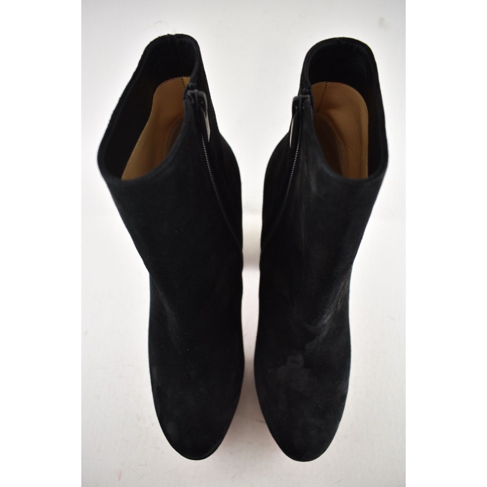 Christian Louboutin Christian Louboutin Movida Booty 130 Black Suede Bootie 40.5 Size US 10.5 / IT 40.5 - 10 Thumbnail