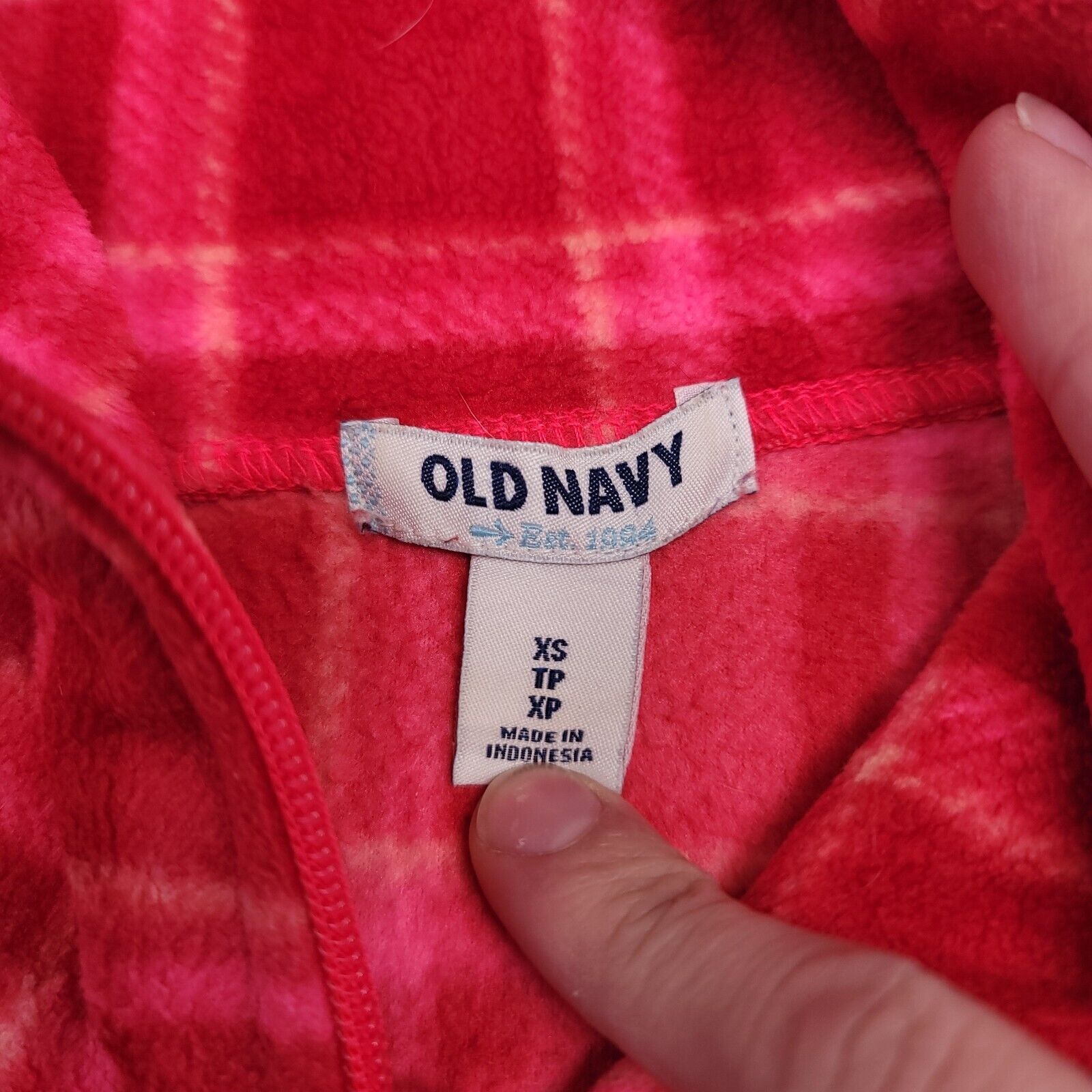 Old Navy Old Navy Casual Jacket Womens Size Extra Small XS Pink Red Size XS / US 0-2 / IT 36-38 - 3 Thumbnail