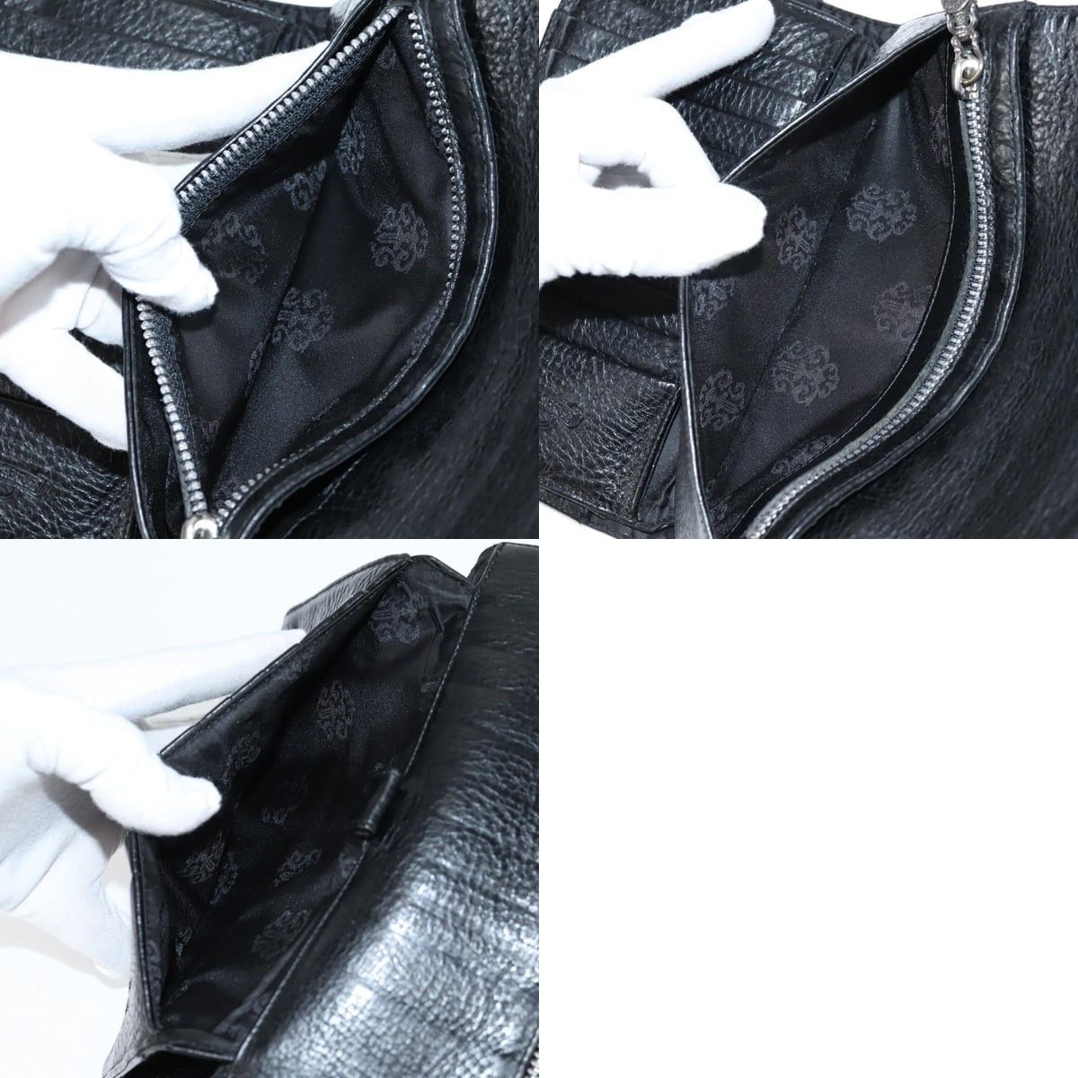 Chrome Hearts Chrome Hearts Wave Cross Ball Long Wallet Size ONE SIZE - 8 Thumbnail