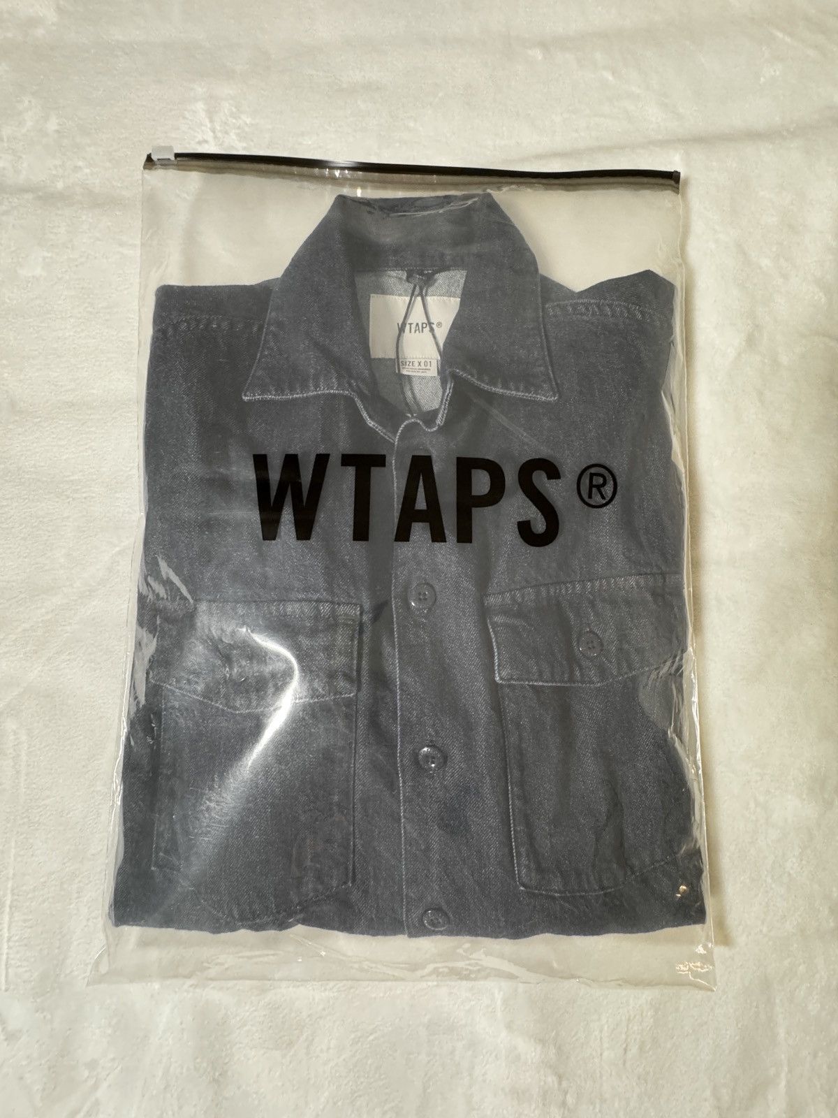 Wtaps CBW L/S Denim Shirt Indigo | Grailed
