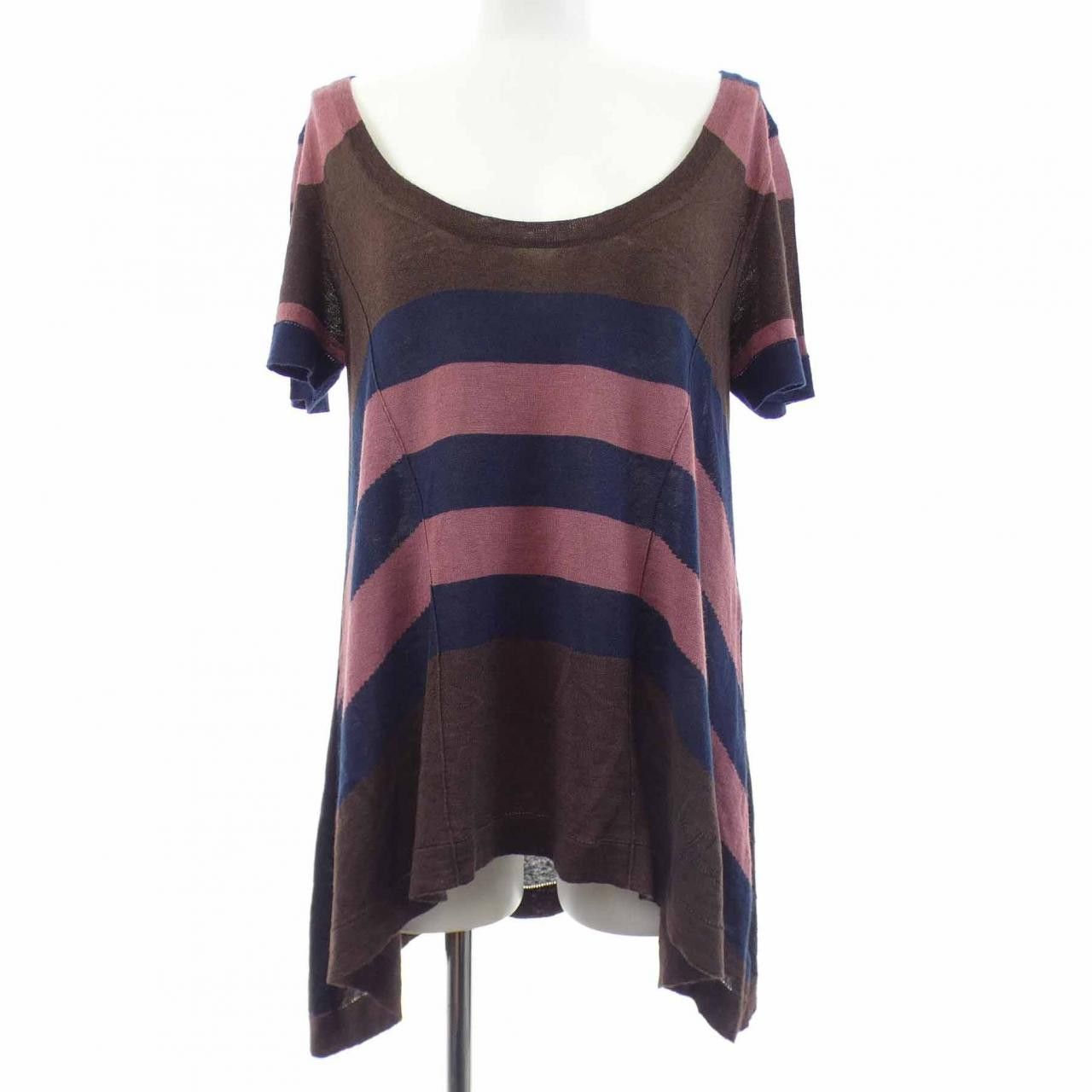 Louis Vuitton Louis Vuitton Louis Vuitton Cashmere Blend Top Textile Tops WIKM02MYR DUTY FREE for USA Size ONE SIZE - 1 Thumbnail