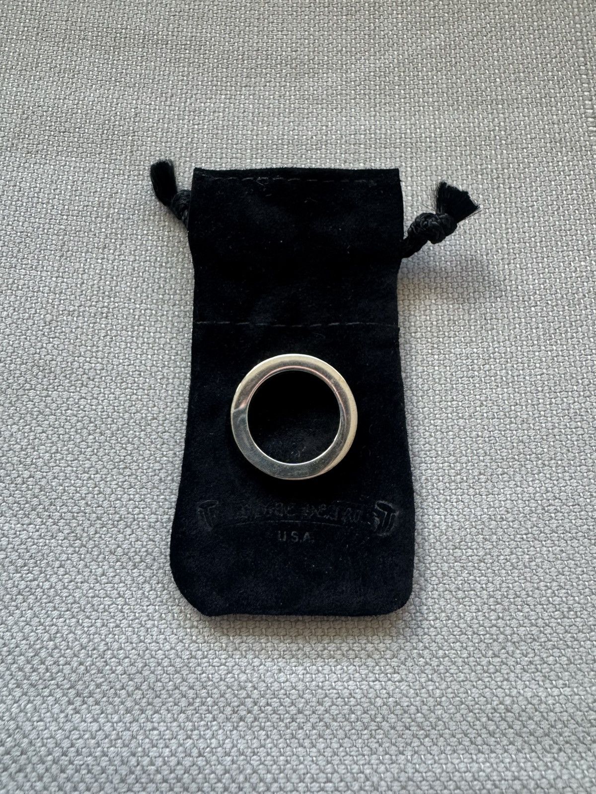 Chrome Hearts Chrome Hearts .925 Sterling Silver 6mm Forever Spacer Ring Size ONE SIZE - 5 Thumbnail