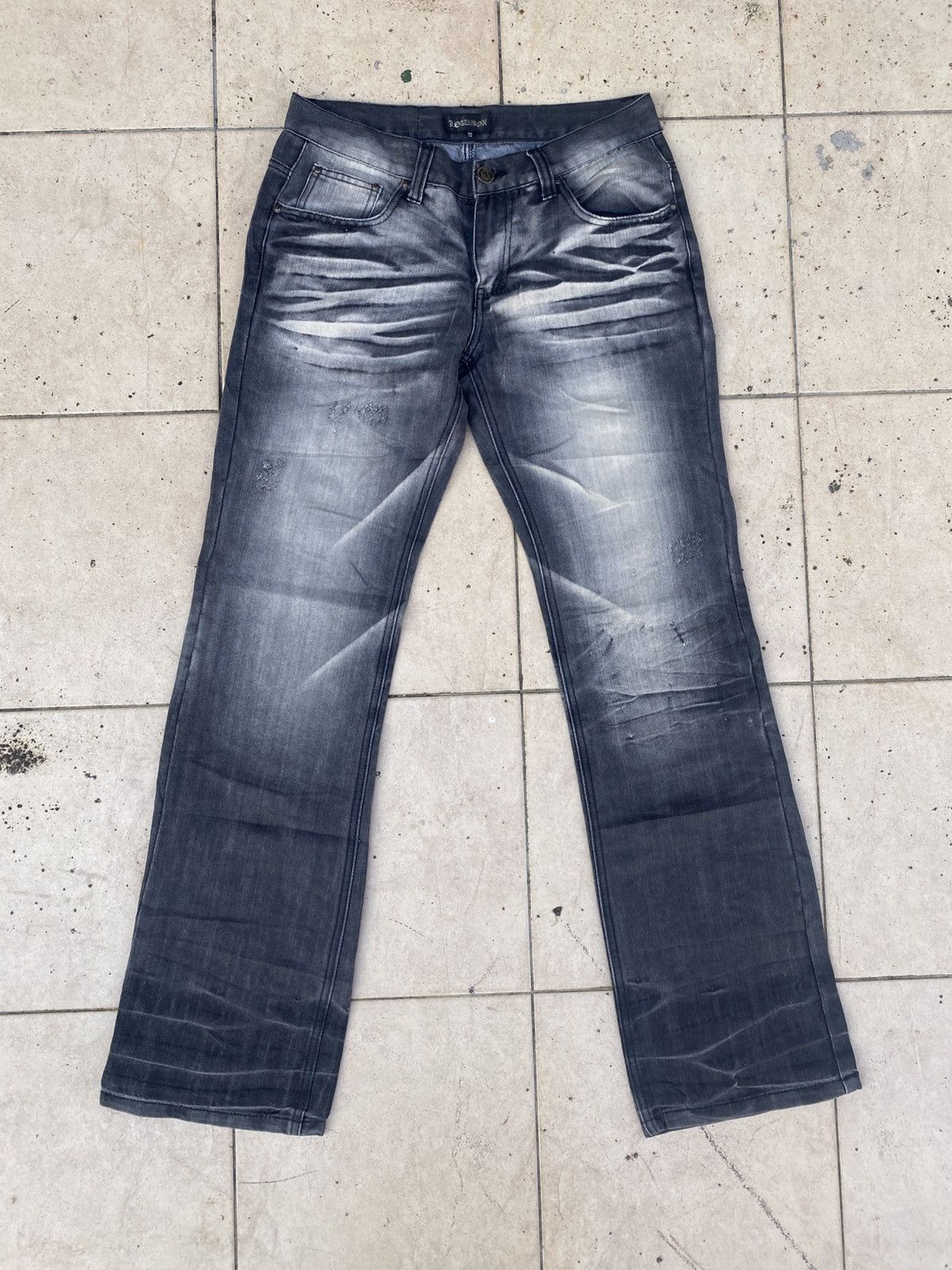 LOWBOX Lowbox Clawmark Flare Jeans Size US 31 - 2 Thumbnail