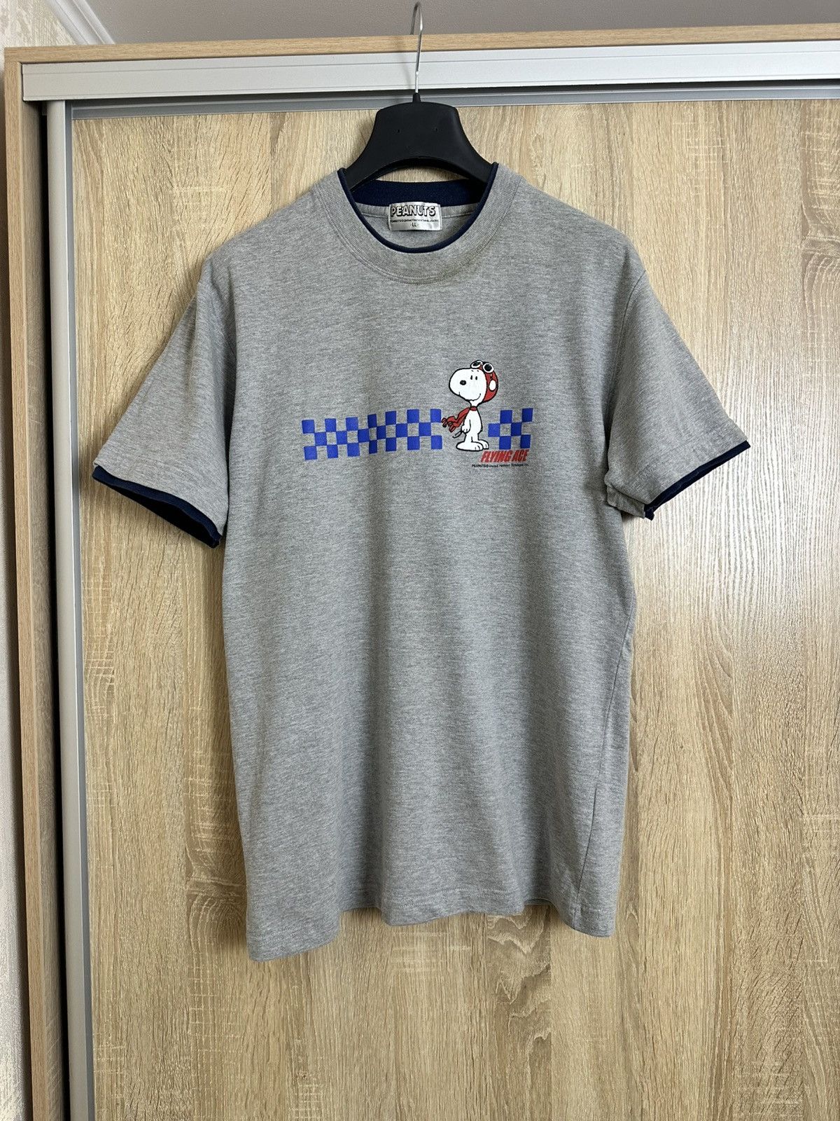 Peanuts 🔥 90s Vintage Peanuts Flying Ace Cartoon T Shirt Movie Size US L / EU 52-54 / 3 - 2 Thumbnail